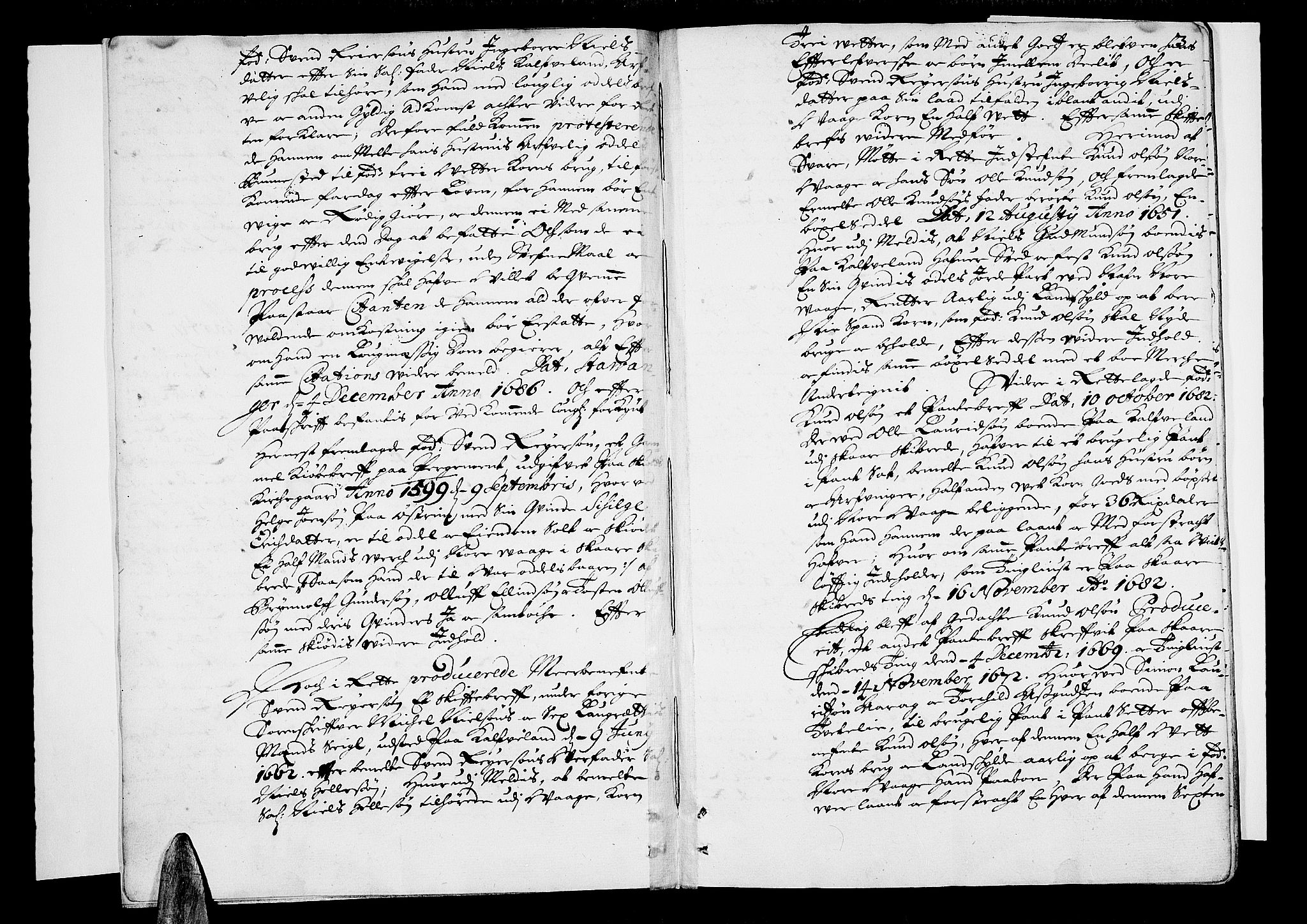 Ryfylke tingrett, AV/SAST-A-100055/001/I/IB/IBBa/L0023: Tingbok, Karmsund og Hesby, 1687, s. 2b-3a