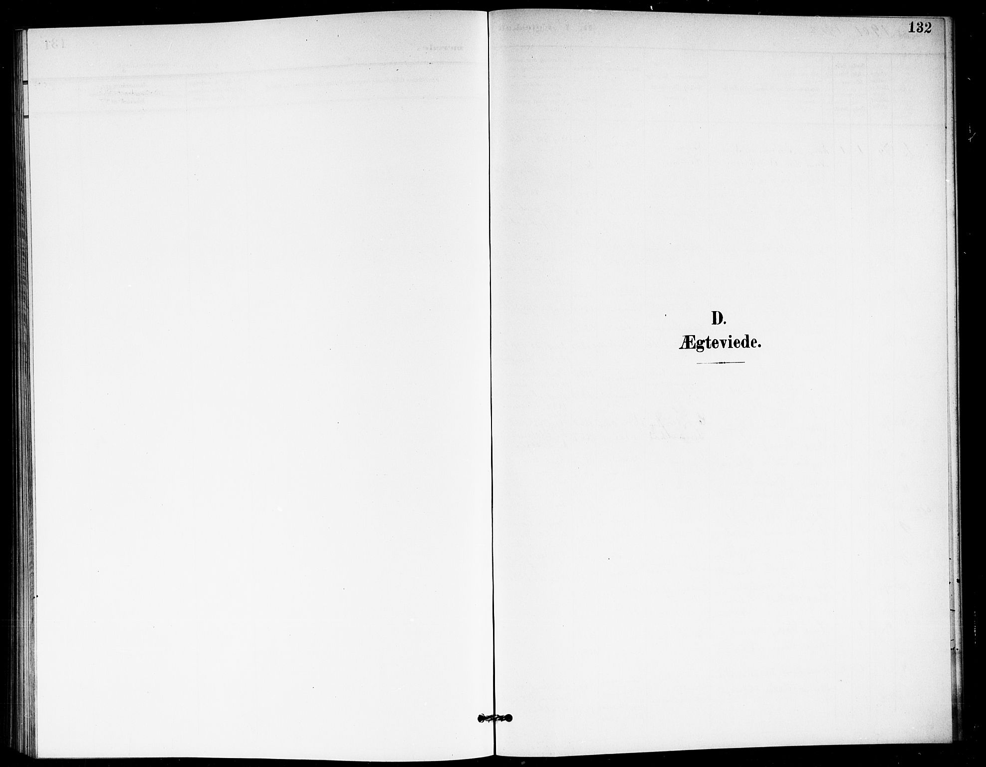 Ås prestekontor Kirkebøker, AV/SAO-A-10894/G/Ga/L0004: Klokkerbok nr. I 4, 1901-1915, s. 132