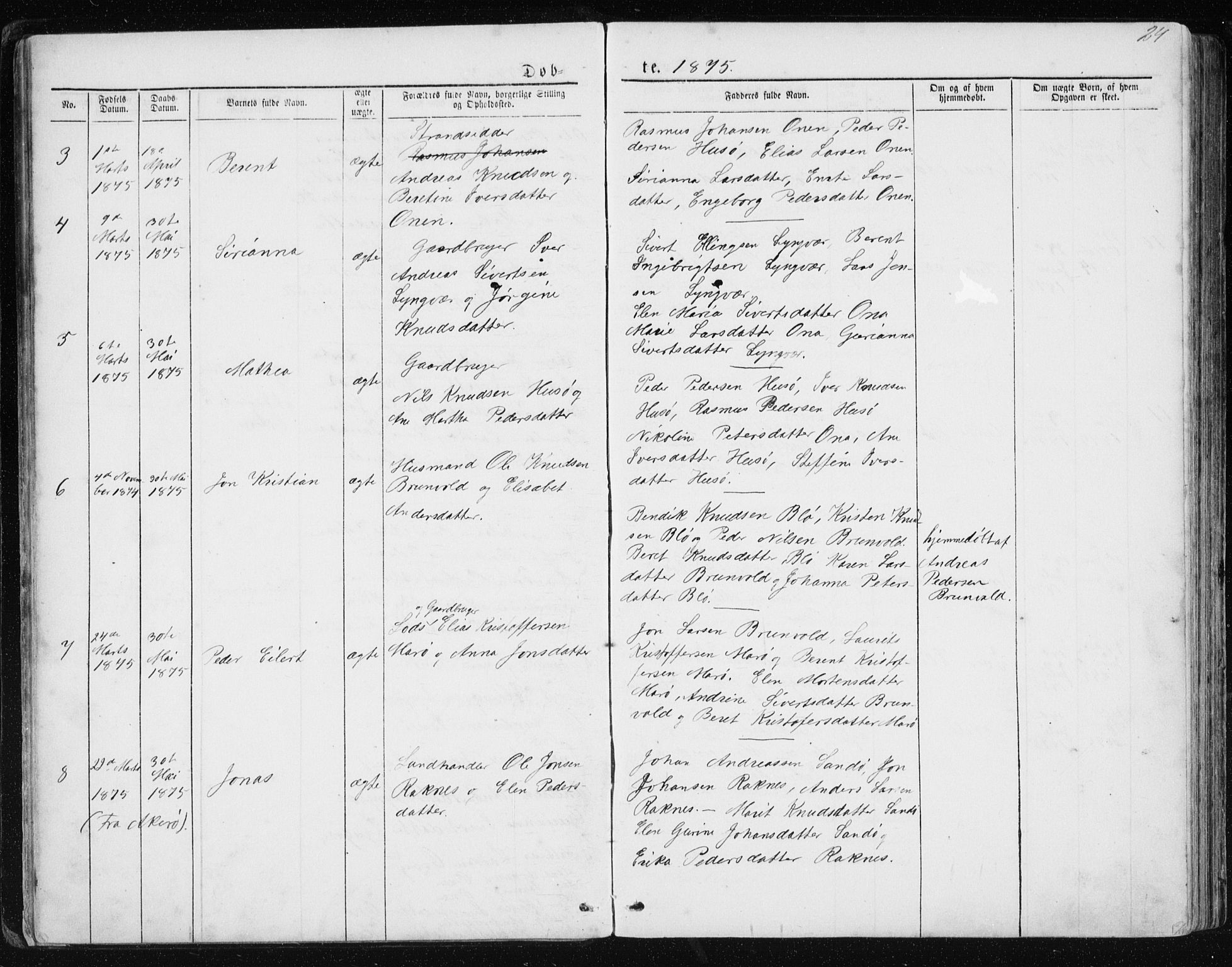 Ministerialprotokoller, klokkerbøker og fødselsregistre - Møre og Romsdal, AV/SAT-A-1454/561/L0732: Klokkerbok nr. 561C02, 1867-1900, s. 24