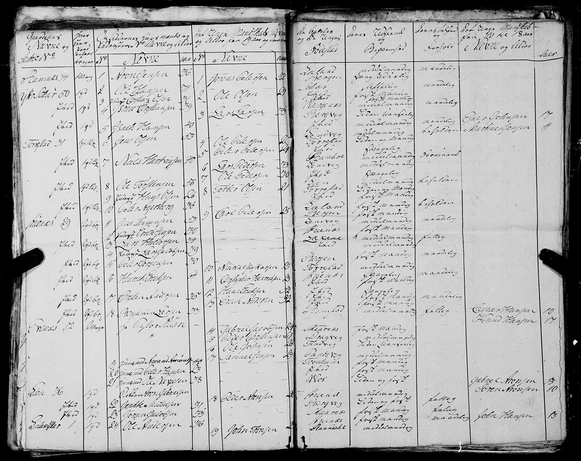 Fylkesmannen i Nordland, SAT/A-0499/1.1/R/Ra/L0023: Innrulleringsmanntall for Ofoten, 1810-1836, s. 235