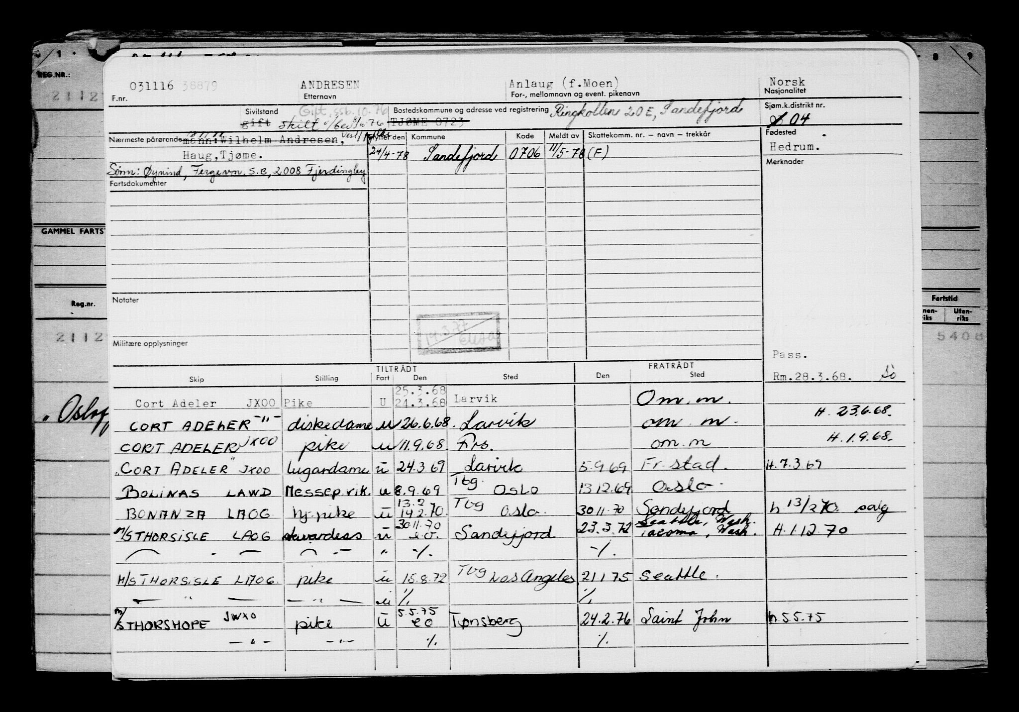 Direktoratet for sjømenn, AV/RA-S-3545/G/Gb/L0143: Hovedkort, 1916, s. 551