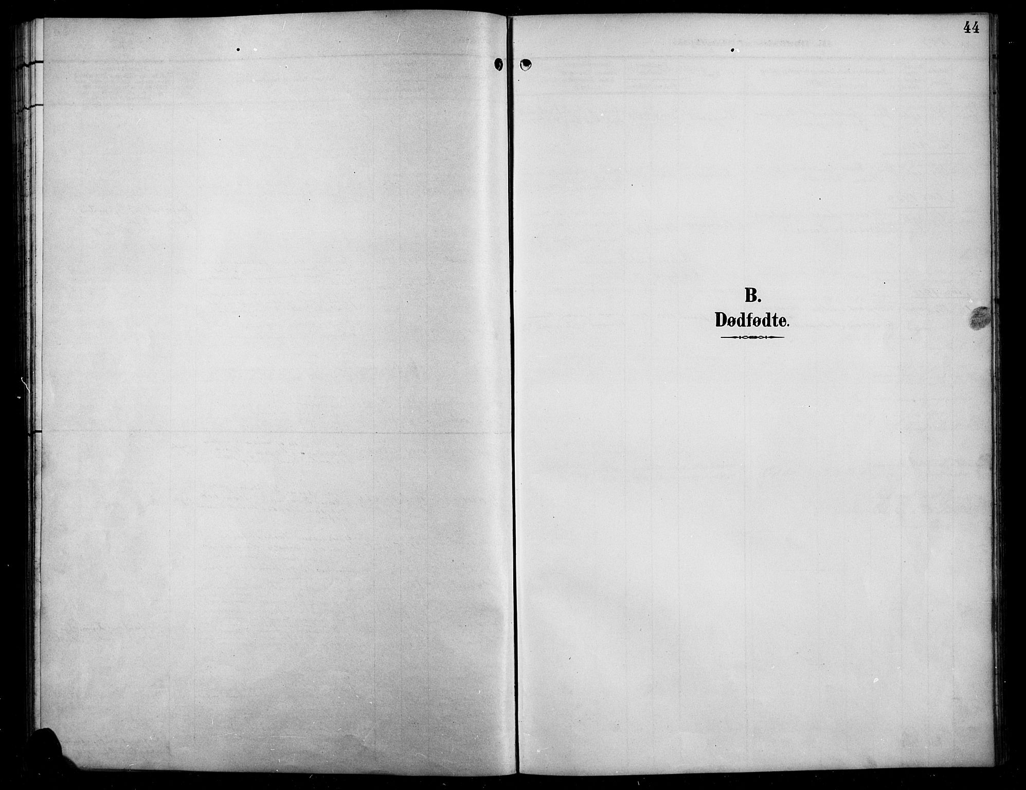 Sør-Aurdal prestekontor, SAH/PREST-128/H/Ha/Hab/L0008: Klokkerbok nr. 8, 1894-1921, s. 44