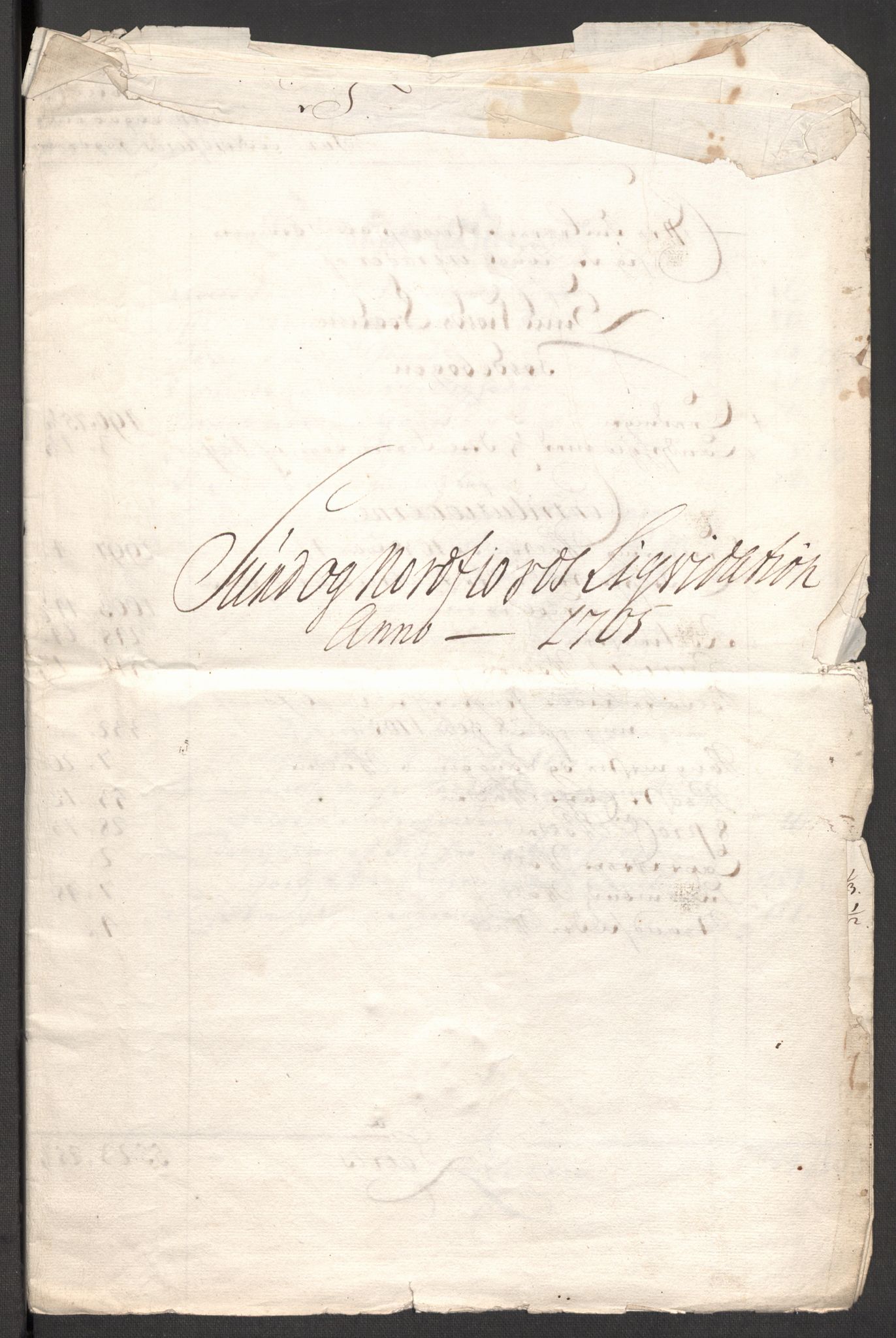 Rentekammeret inntil 1814, Reviderte regnskaper, Fogderegnskap, AV/RA-EA-4092/R53/L3429: Fogderegnskap Sunn- og Nordfjord, 1705, s. 18