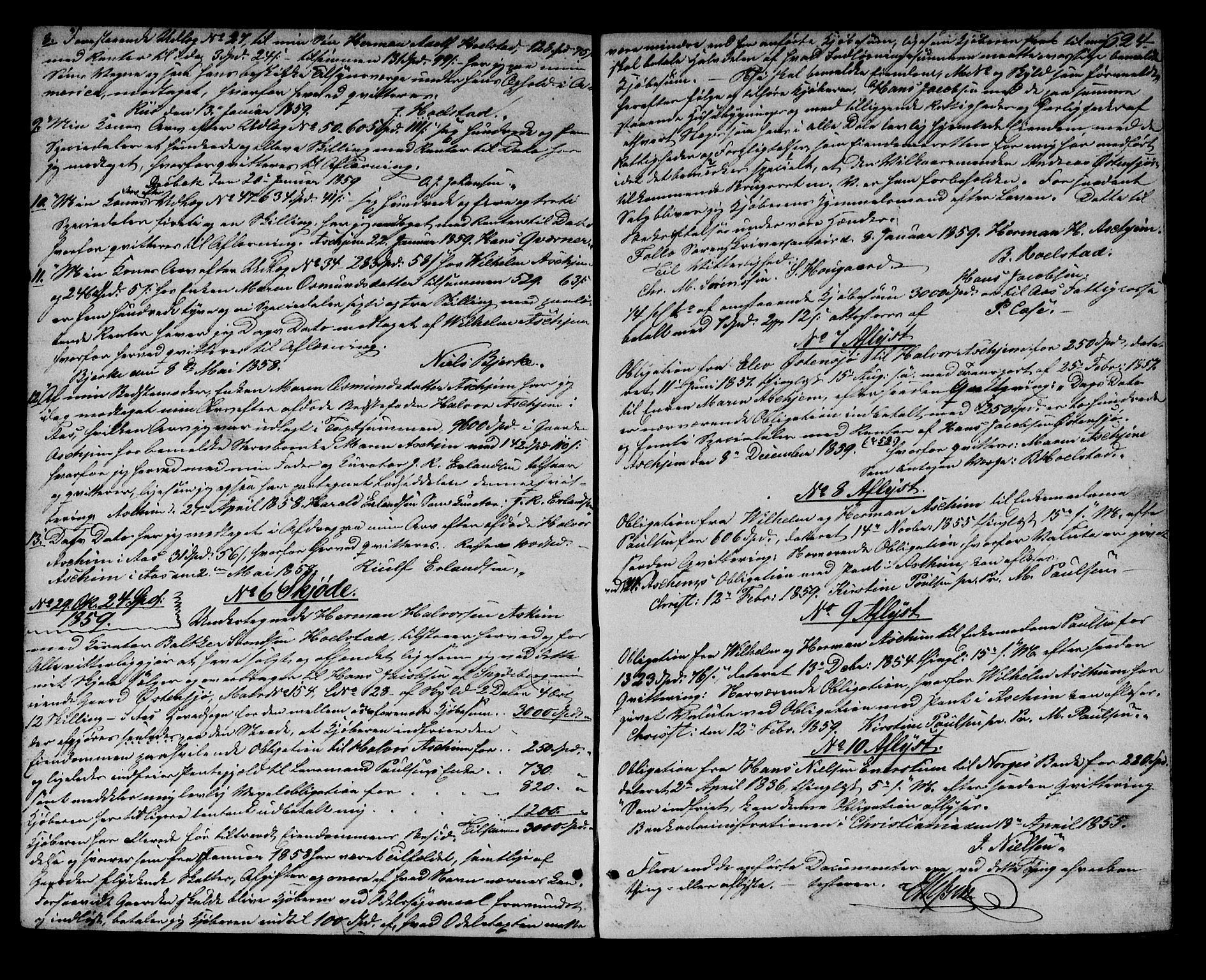 Follo sorenskriveri, SAO/A-10274/G/Ga/Gaa/L0014b: Pantebok nr. I 14b, 1857-1859, s. 624