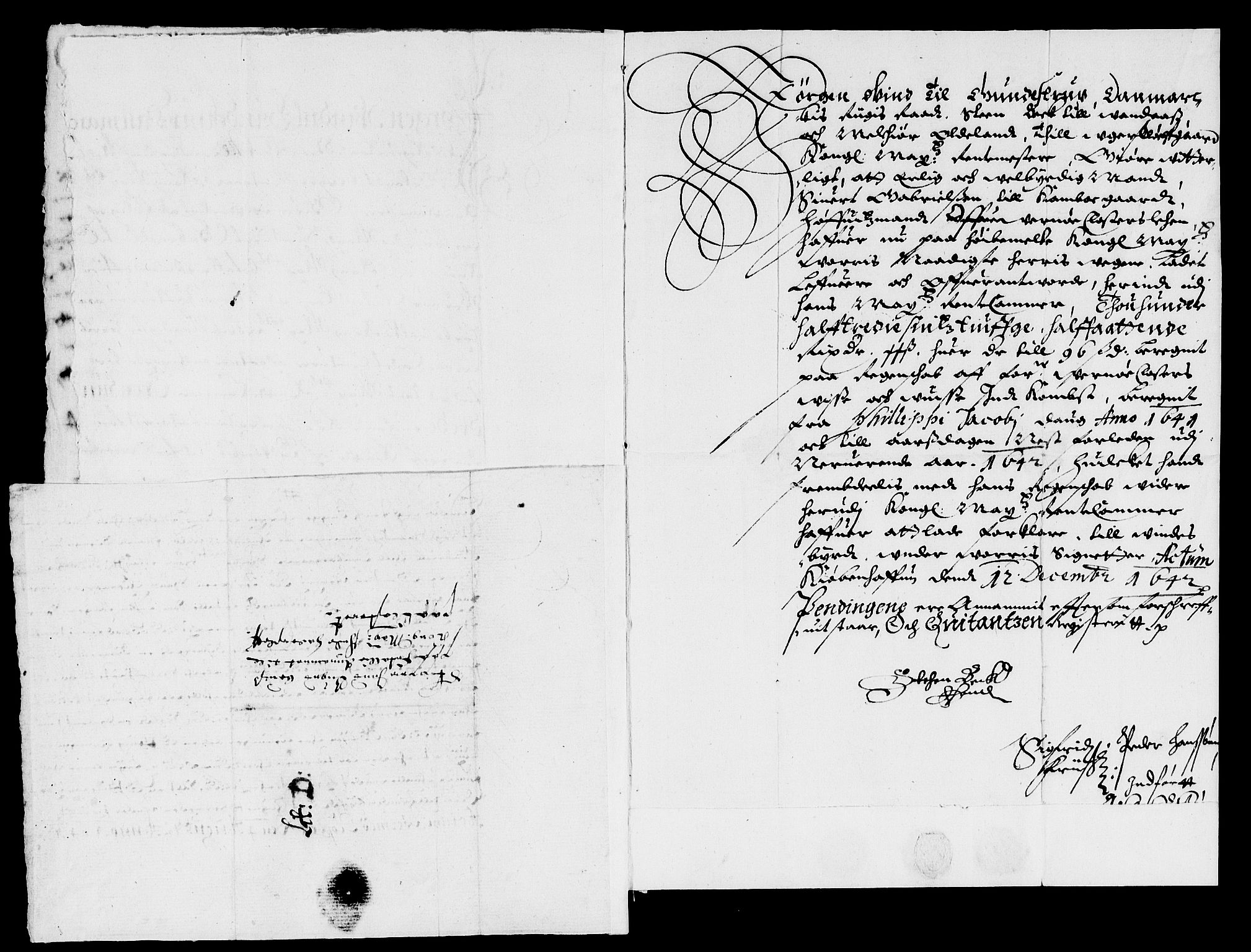 Rentekammeret inntil 1814, Reviderte regnskaper, Lensregnskaper, AV/RA-EA-5023/R/Rb/Rbg/L0005: Verne kloster len, 1639-1642