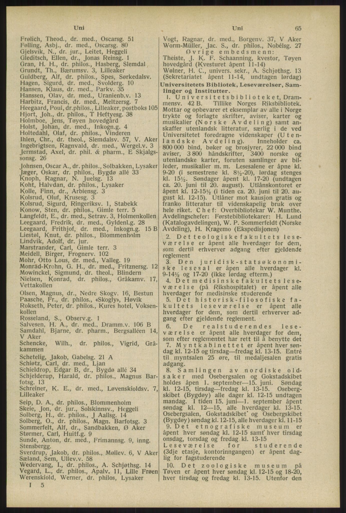 Kristiania/Oslo adressebok, PUBL/-, 1934, s. 65