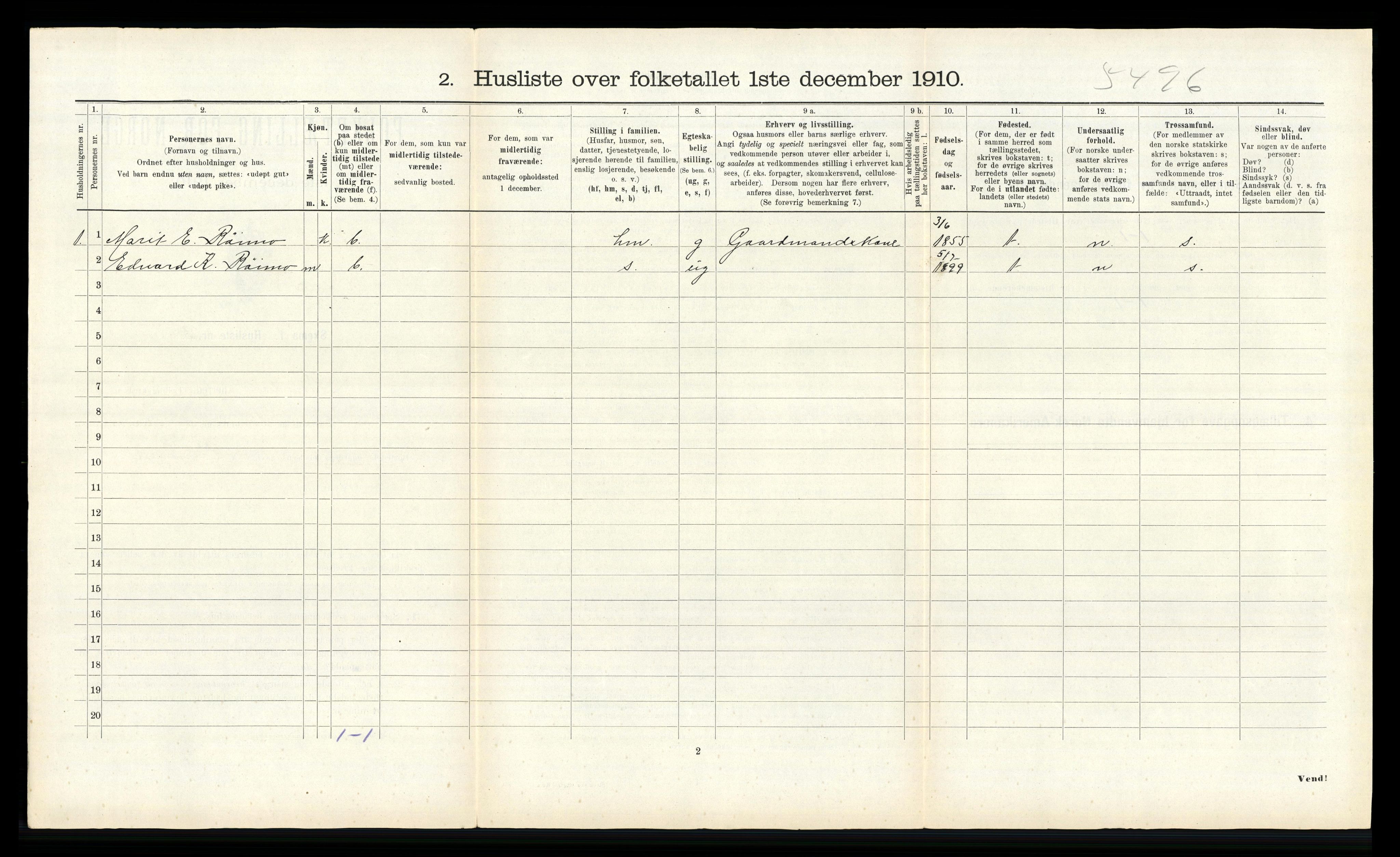 RA, Folketelling 1910 for 1563 Sunndal herred, 1910, s. 576
