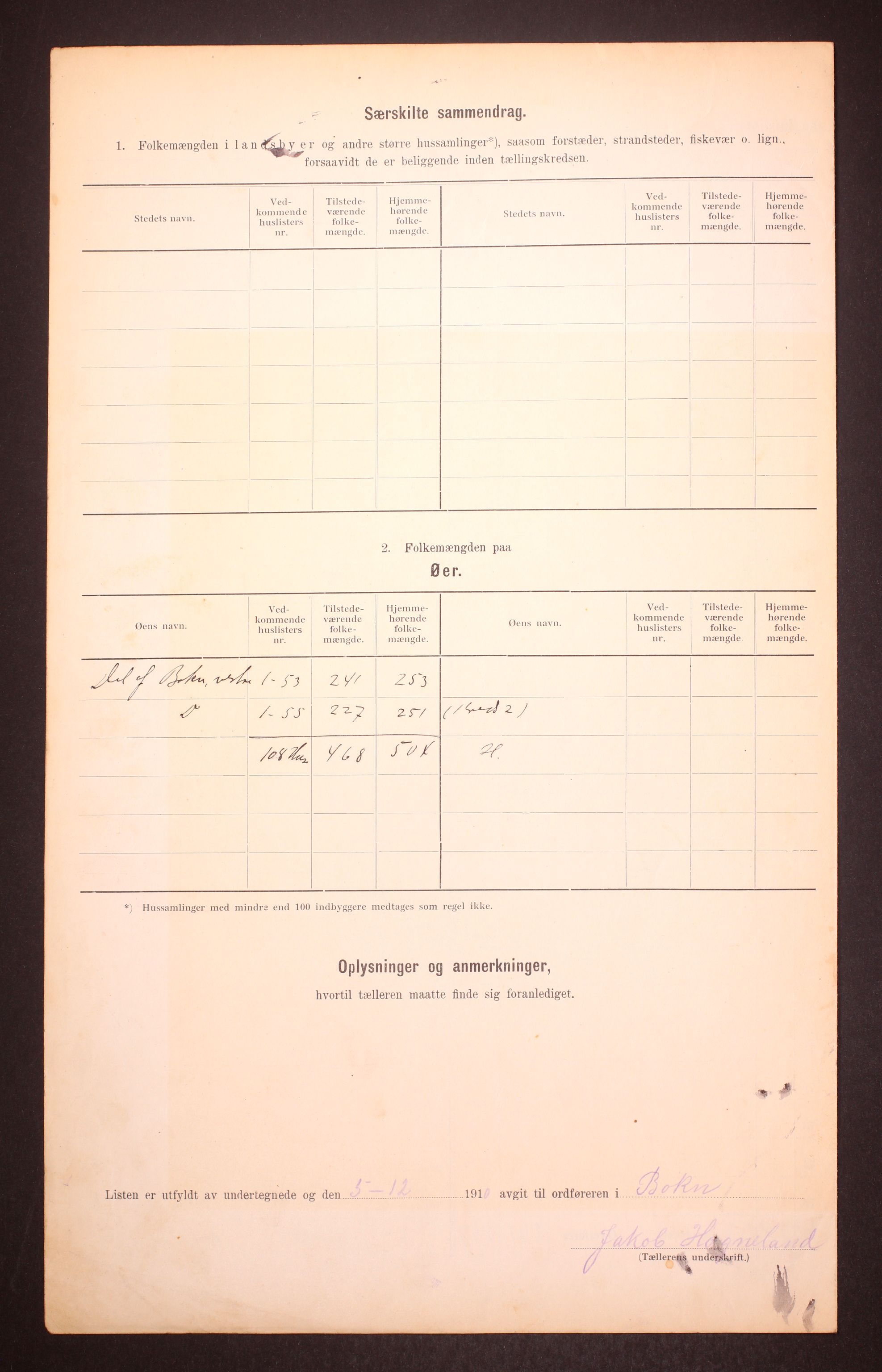 RA, Folketelling 1910 for 1145 Bokn herred, 1910, s. 12