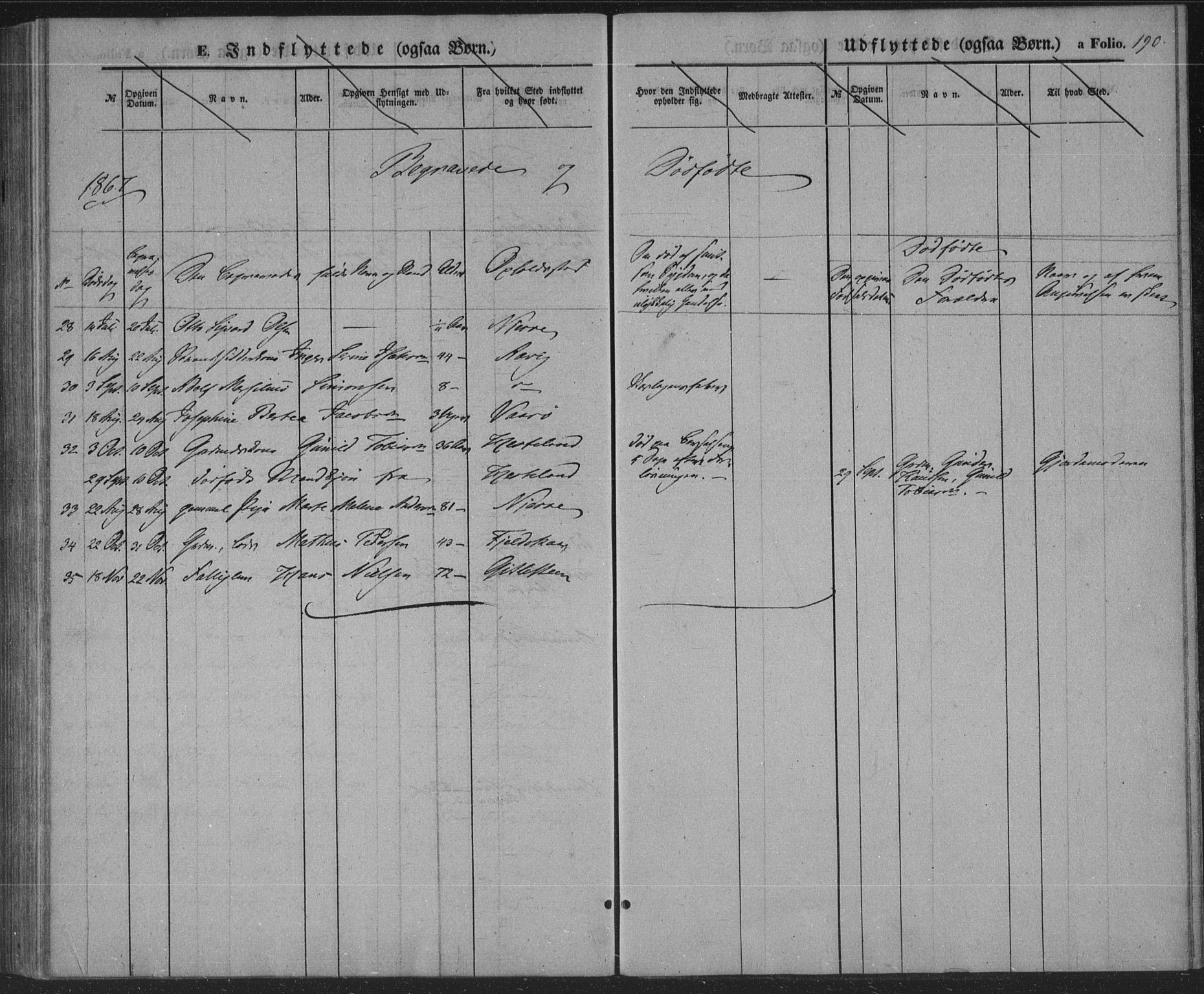 Sør-Audnedal sokneprestkontor, AV/SAK-1111-0039/F/Fa/Faa/L0002: Ministerialbok nr. A 2, 1848-1867, s. 190