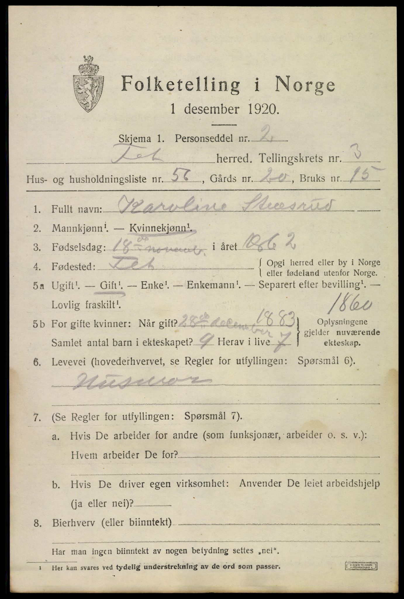 SAO, Folketelling 1920 for 0227 Fet herred, 1920, s. 4508