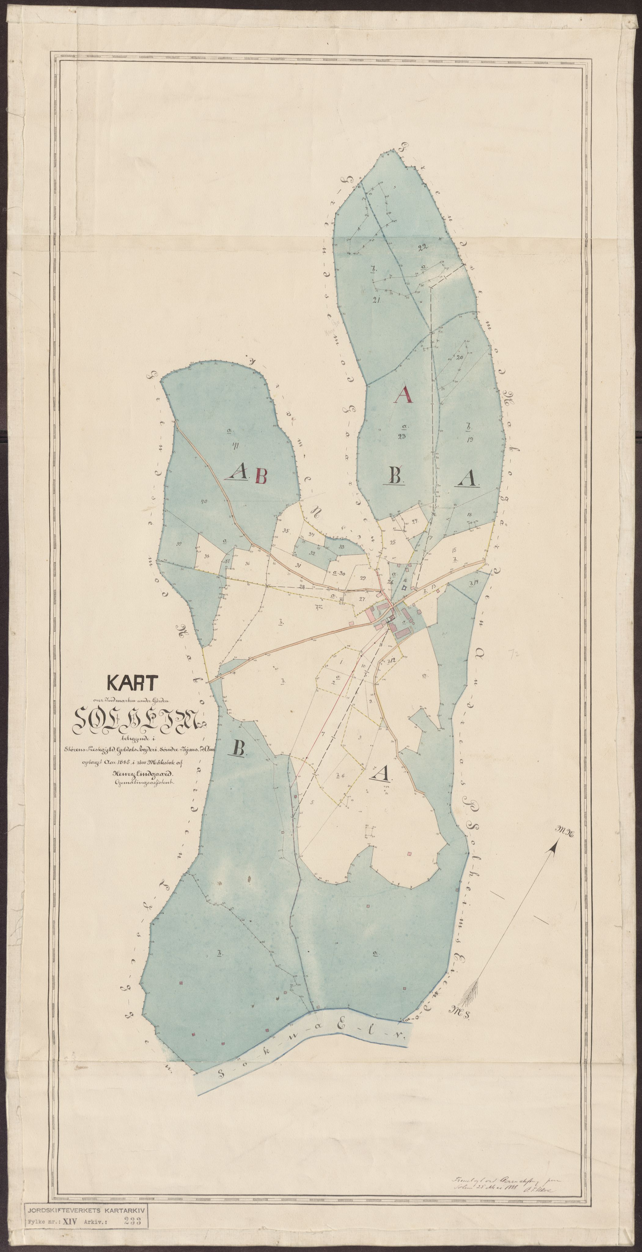 Jordskifteverkets kartarkiv, AV/RA-S-3929/T, 1859-1988, s. 349