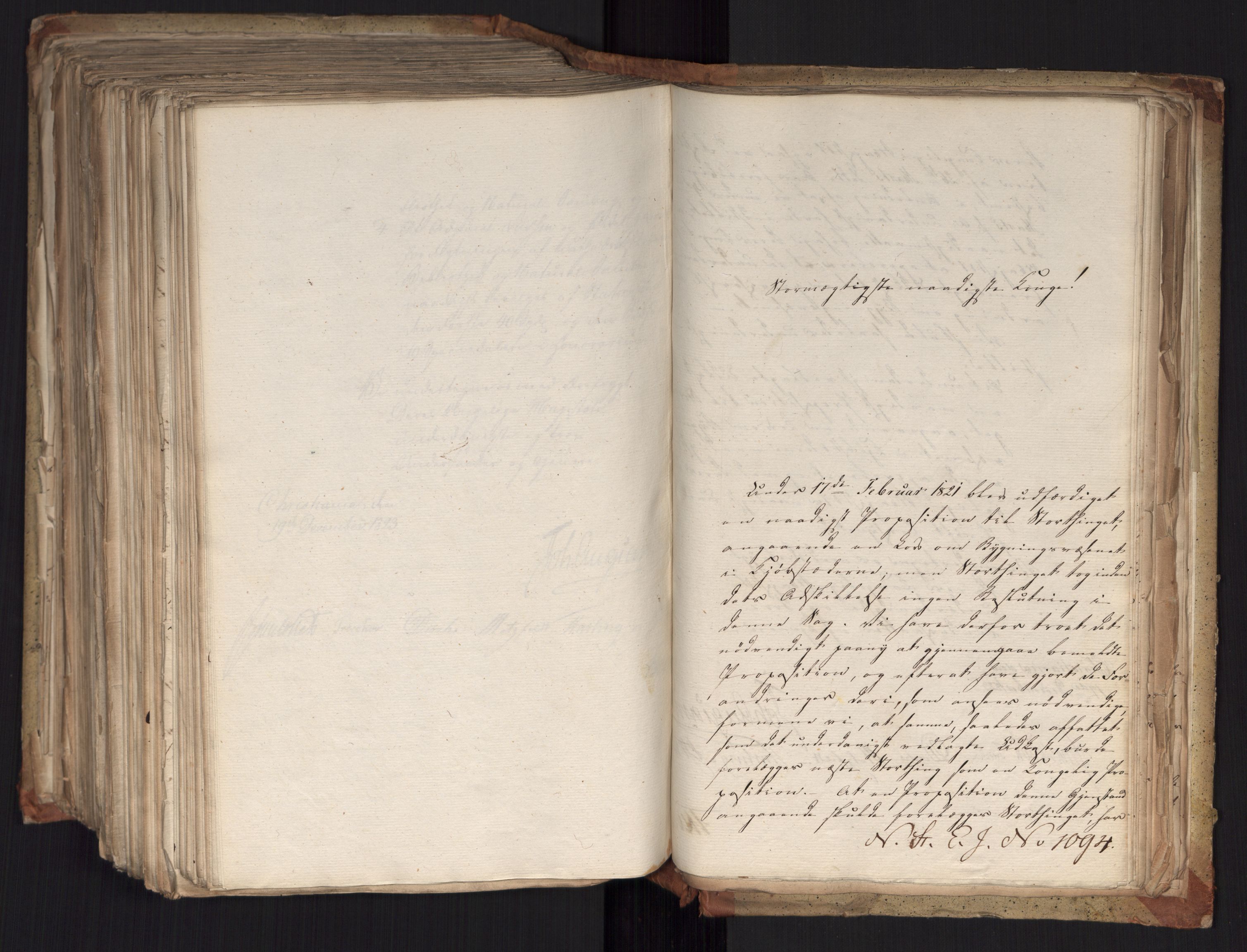 Statsrådsavdelingen i Stockholm, AV/RA-S-1003/D/Da/L0036: Regjeringsinnstillinger nr. 841-1114, 1823, s. 732
