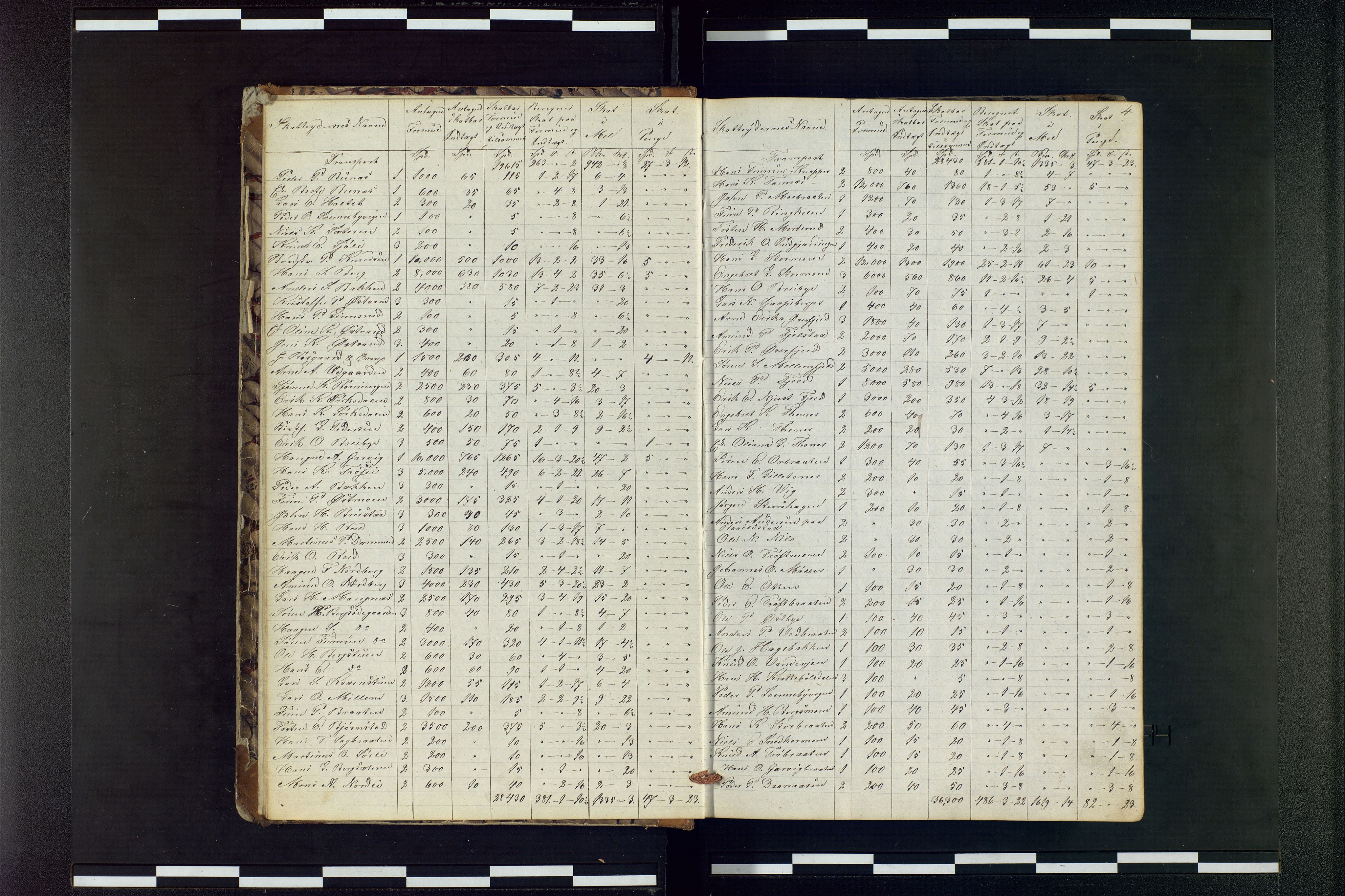 Nord-Odal kommune. Ligningsnemnda, OFA/0418-142/A/Aa/L0001: Forhandlingsprotokoll for Nord-Odal ligningsnemnd, 1864-1881