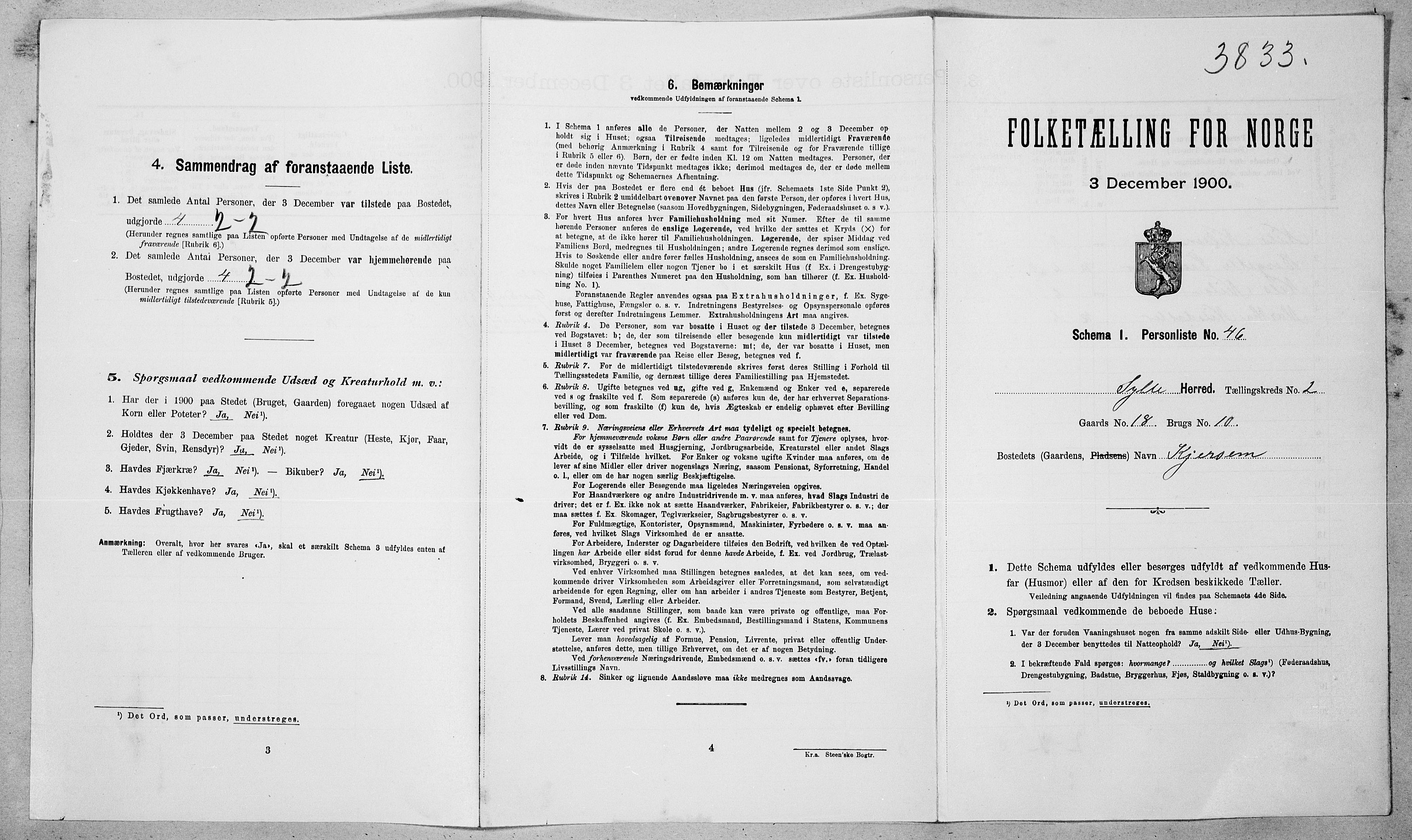 SAT, Folketelling 1900 for 1536 Sylte herred, 1900, s. 232