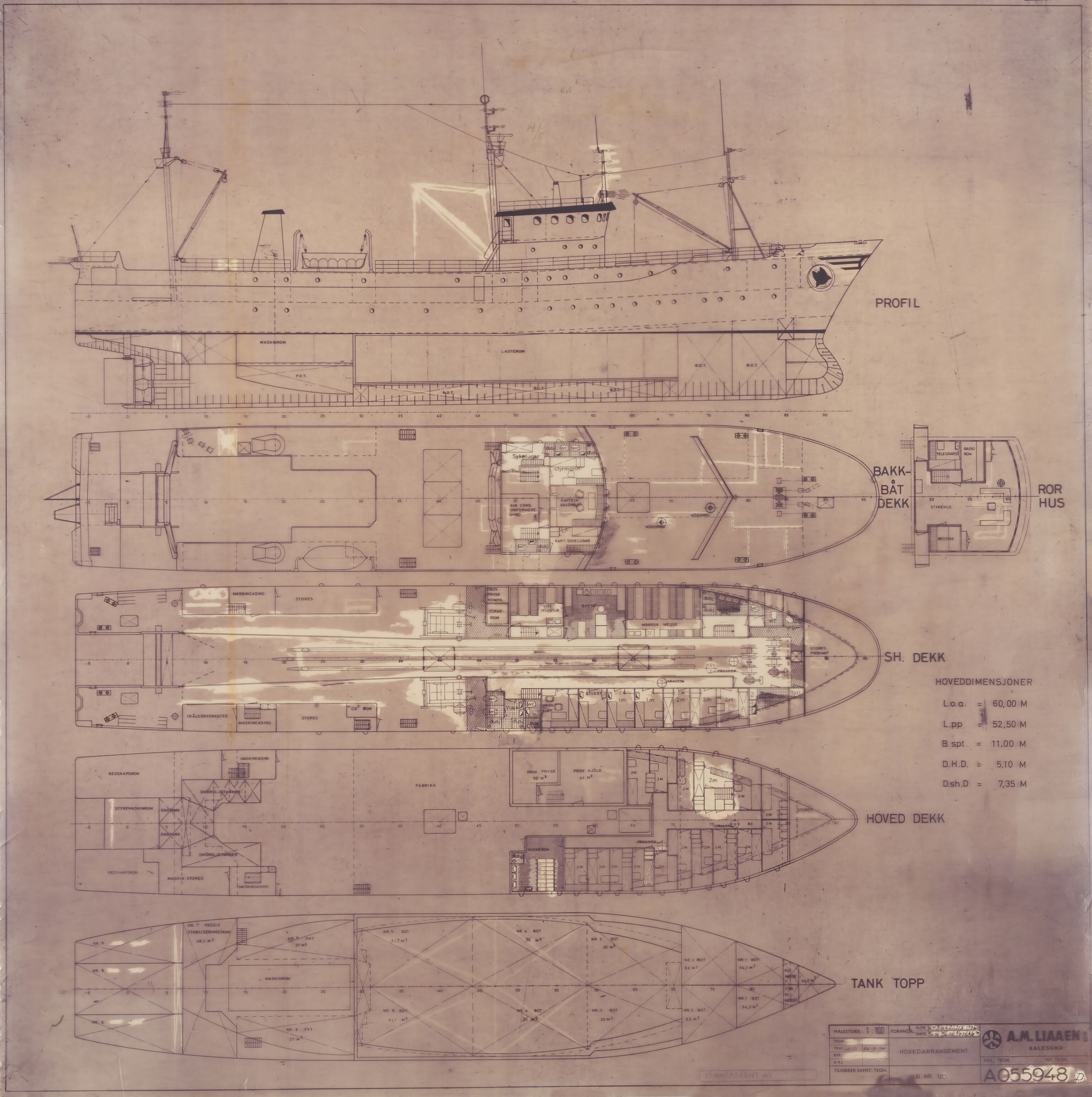 A.M. Liaaen, IKAM/P-00090/T/Tb/Tbi/L0001/0020: Rull-arkiv (register i Taa: 15): rull 1 - 80, 1976