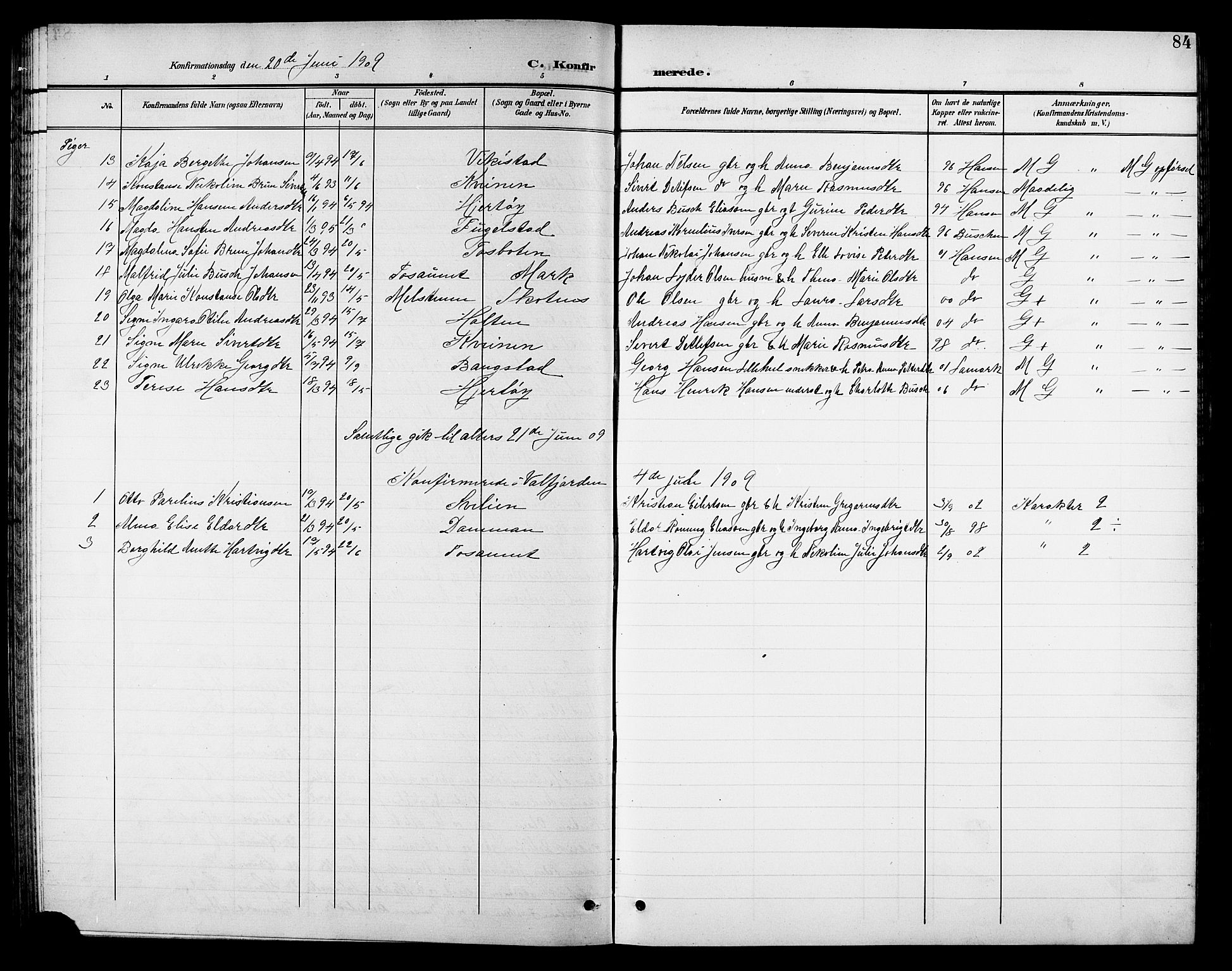 Ministerialprotokoller, klokkerbøker og fødselsregistre - Nordland, SAT/A-1459/810/L0161: Klokkerbok nr. 810C04, 1897-1910, s. 84