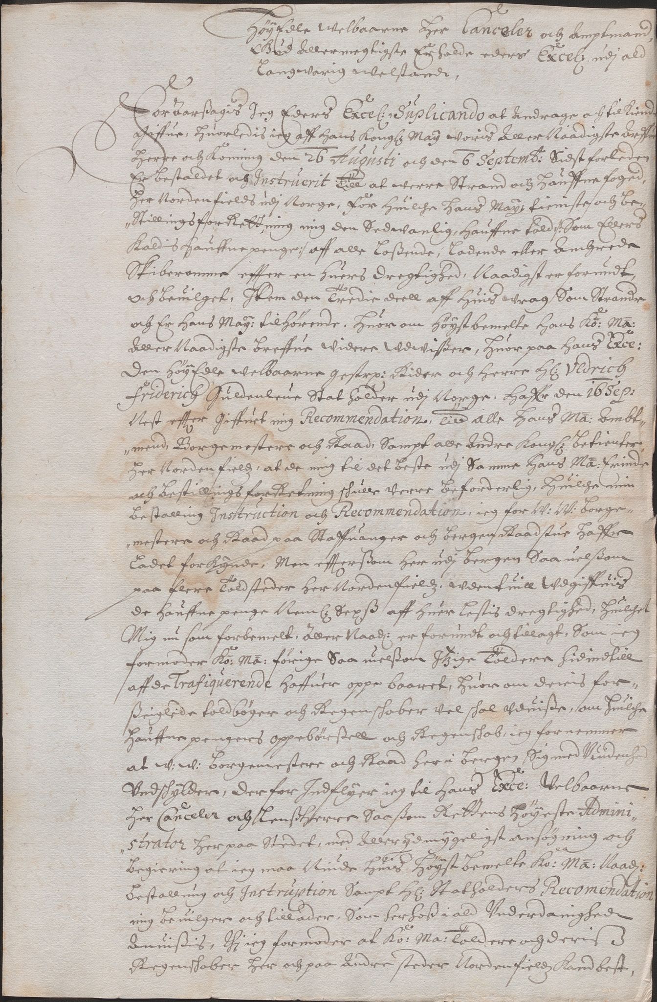 Stiftamtmannen i Bergen, AV/SAB-A-100006/F/Fg/L0003/0003: Lnr. 2048 / Strand- og hamnefut Artor Ernst, 1670-1675, s. 7
