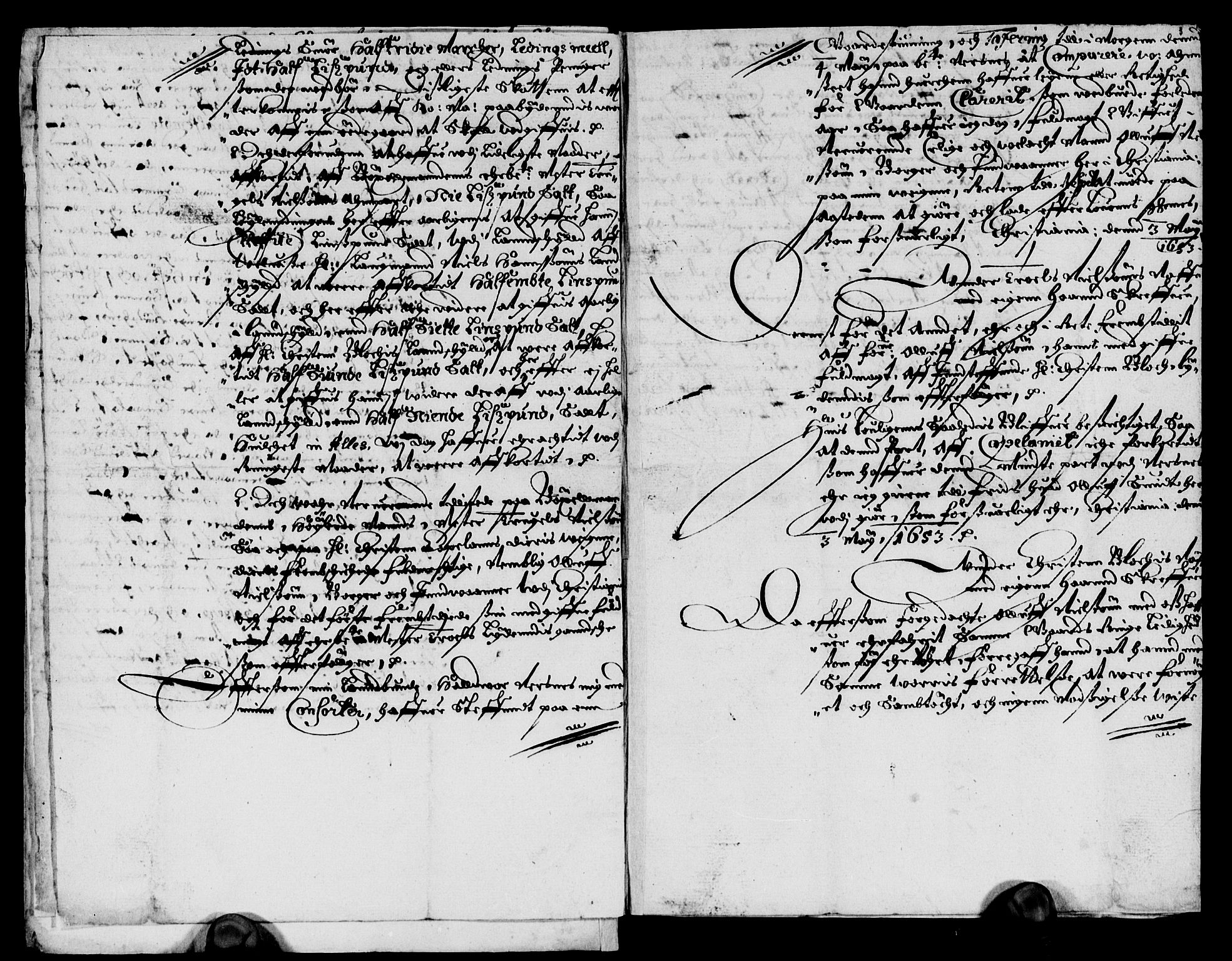 Rentekammeret inntil 1814, Reviderte regnskaper, Lensregnskaper, RA/EA-5023/R/Rb/Rba/L0255: Akershus len, 1660-1661