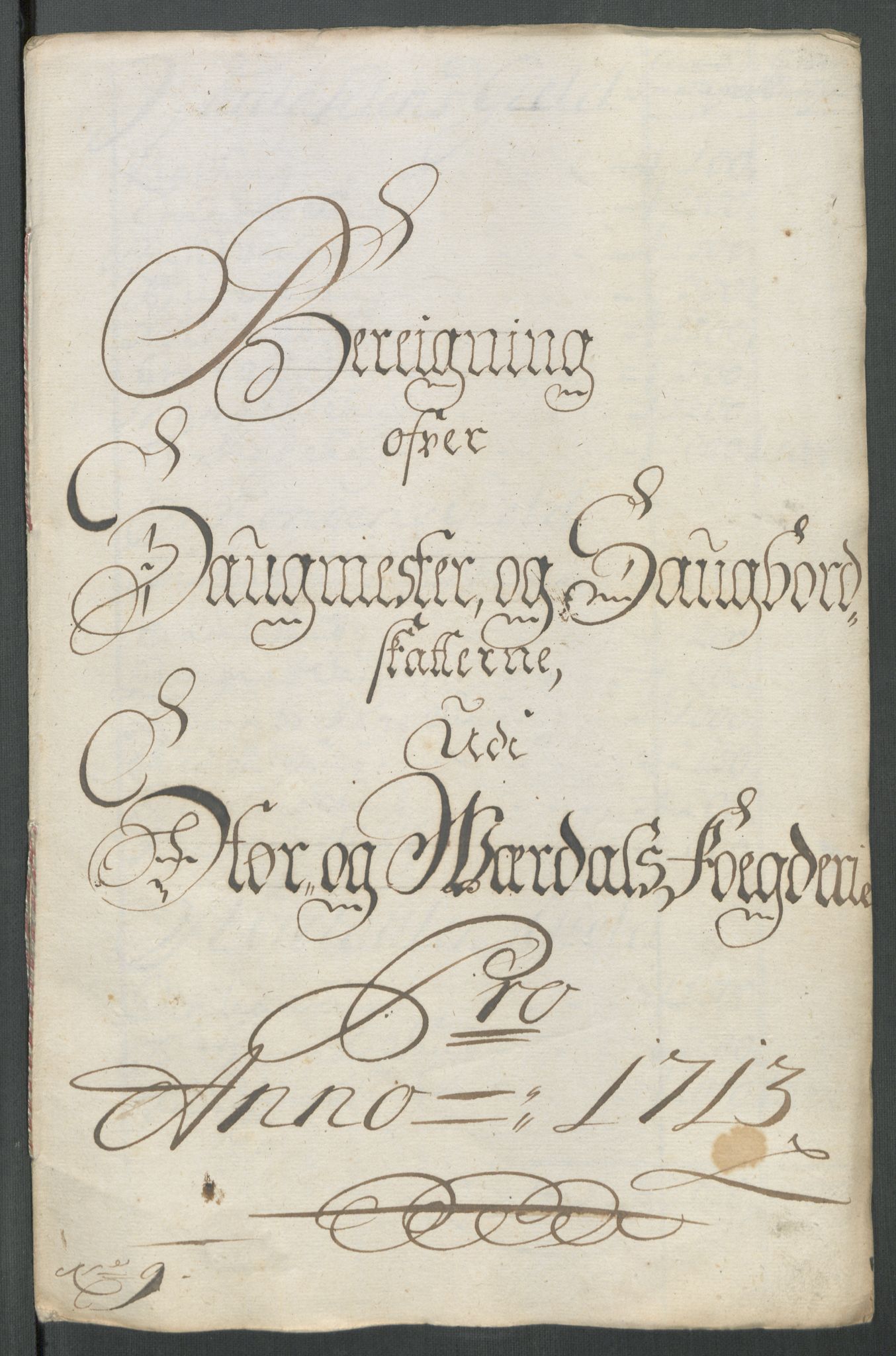 Rentekammeret inntil 1814, Reviderte regnskaper, Fogderegnskap, RA/EA-4092/R62/L4203: Fogderegnskap Stjørdal og Verdal, 1713, s. 138