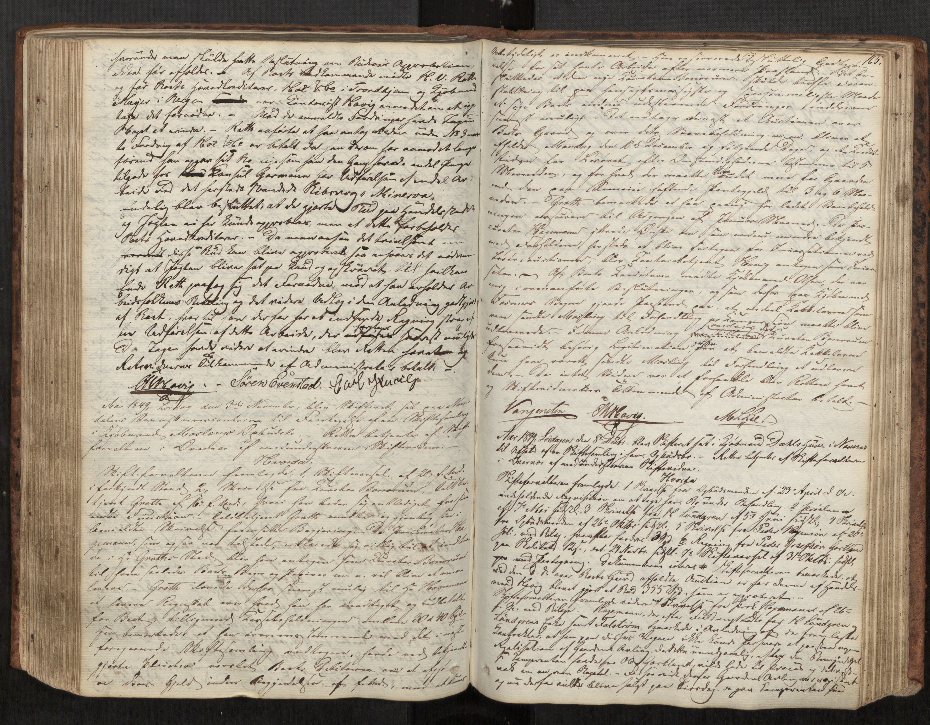 Namdal sorenskriveri, AV/SAT-A-4133/1/3/3B/L0002: Skiftebehandlingsprotokoll, 1837-1858, s. 165