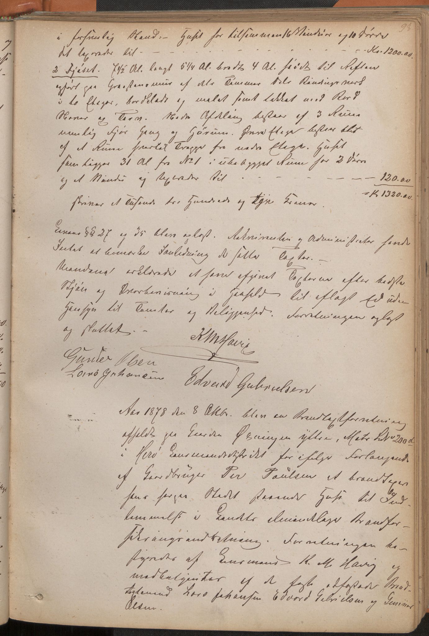 Norges Brannkasse Herøy, AV/SAT-A-5570, 1872-1888, s. 98a