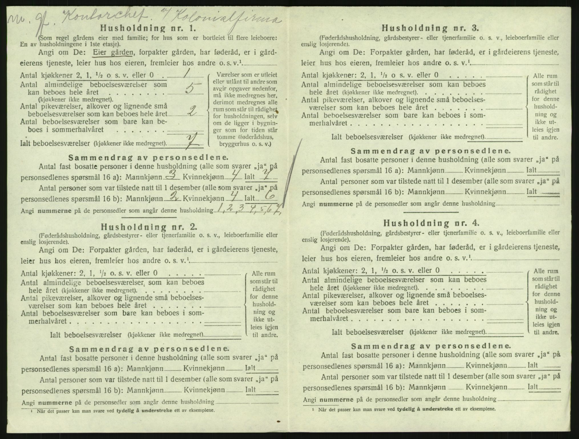 SAKO, Folketelling 1920 for 0727 Hedrum herred, 1920, s. 364
