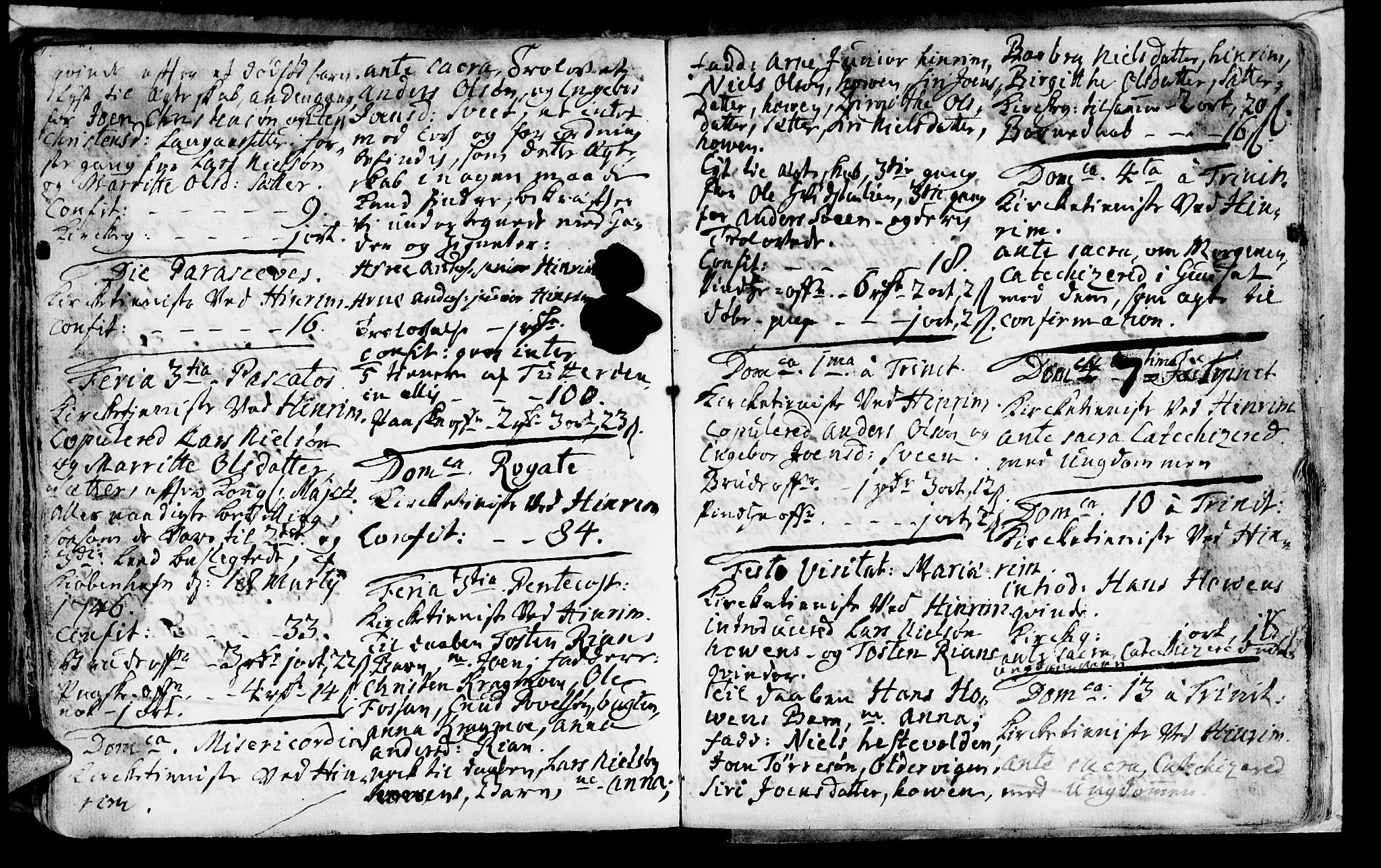Ministerialprotokoller, klokkerbøker og fødselsregistre - Nord-Trøndelag, AV/SAT-A-1458/701/L0002: Ministerialbok nr. 701A02 /2, 1738-1752