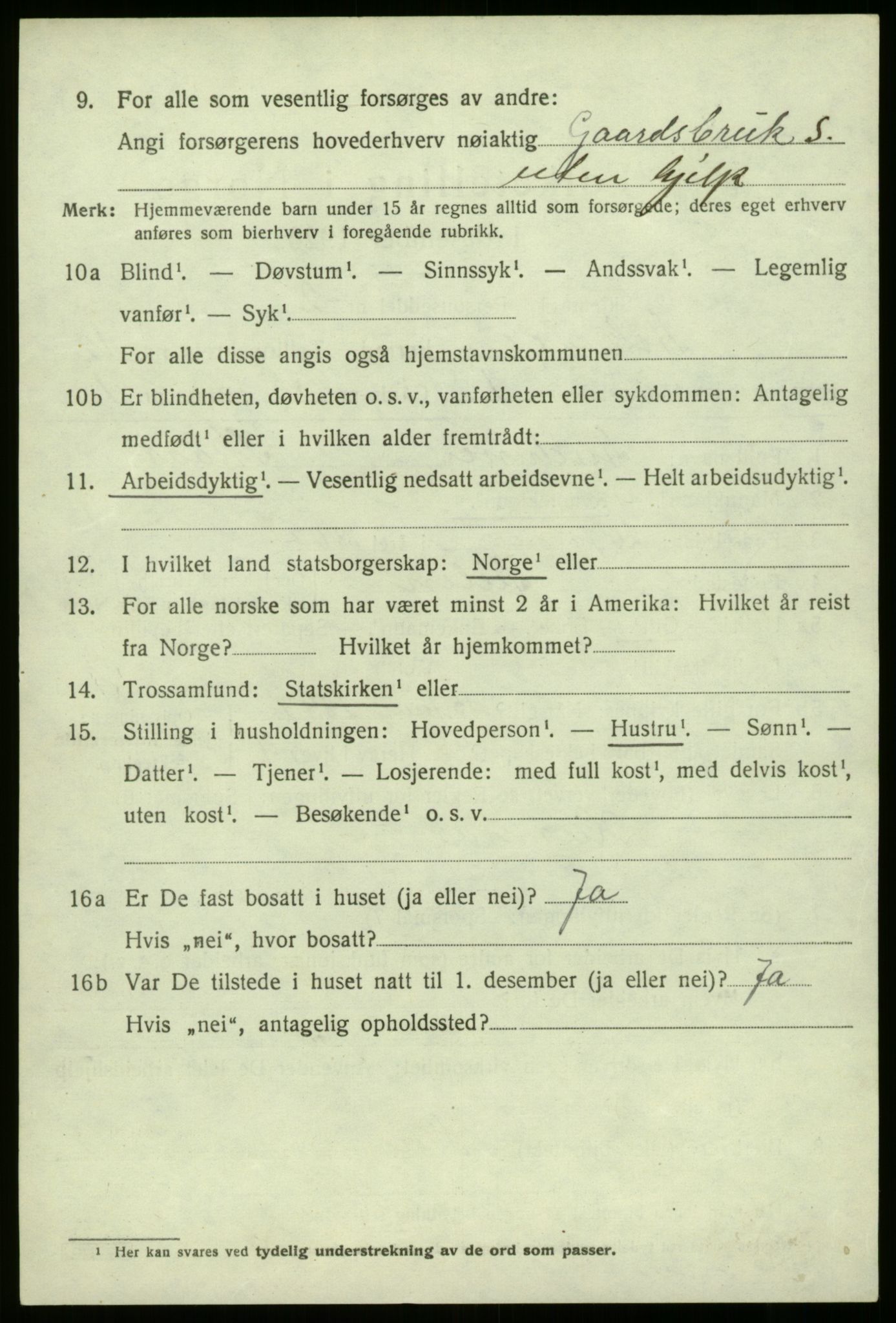 SAB, Folketelling 1920 for 1428 Askvoll herred, 1920, s. 4665