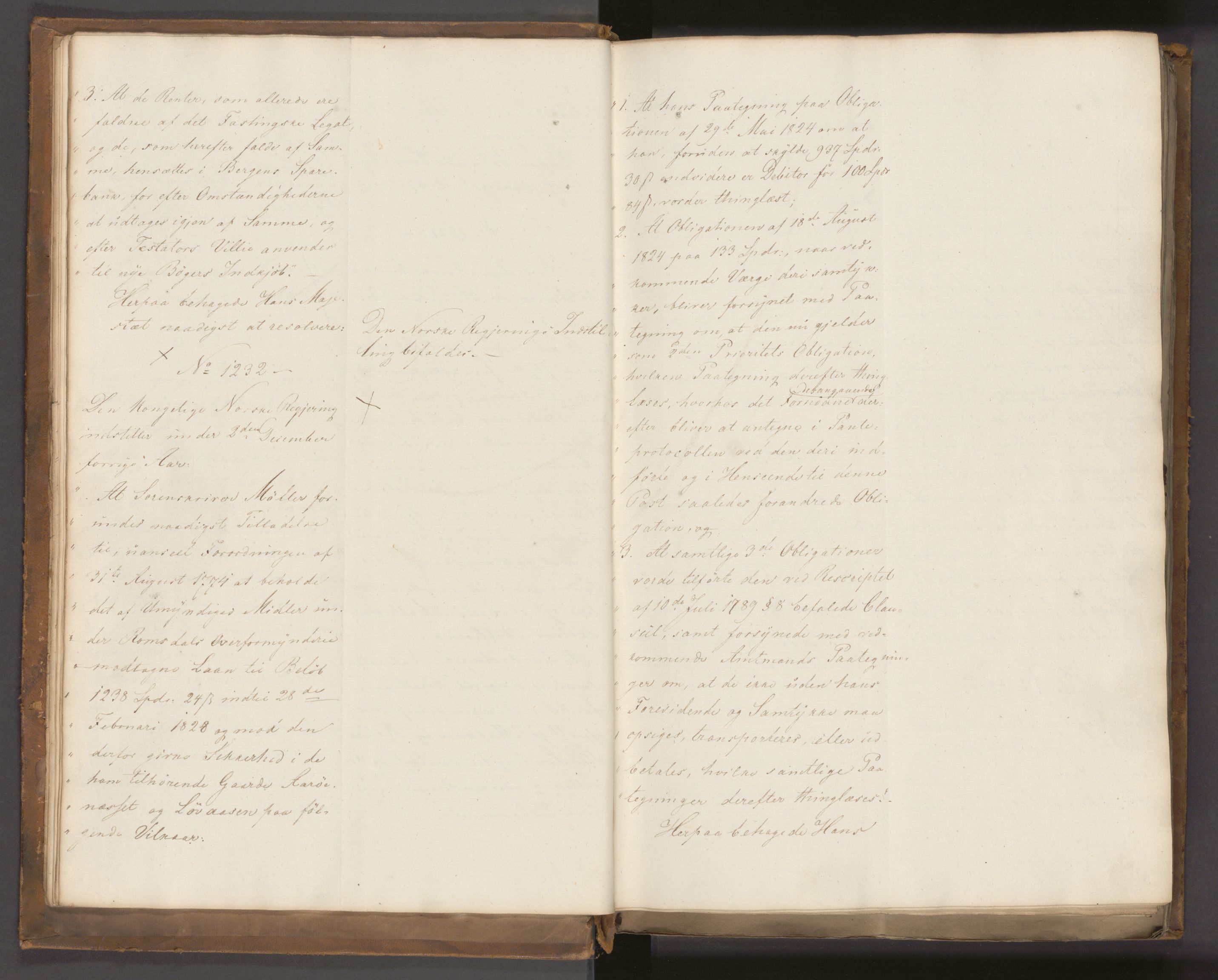 Statsrådssekretariatet, AV/RA-S-1001/A/Ab/L0022: Kgl. res. nr. 1210-1721, 1. halvår, 1826