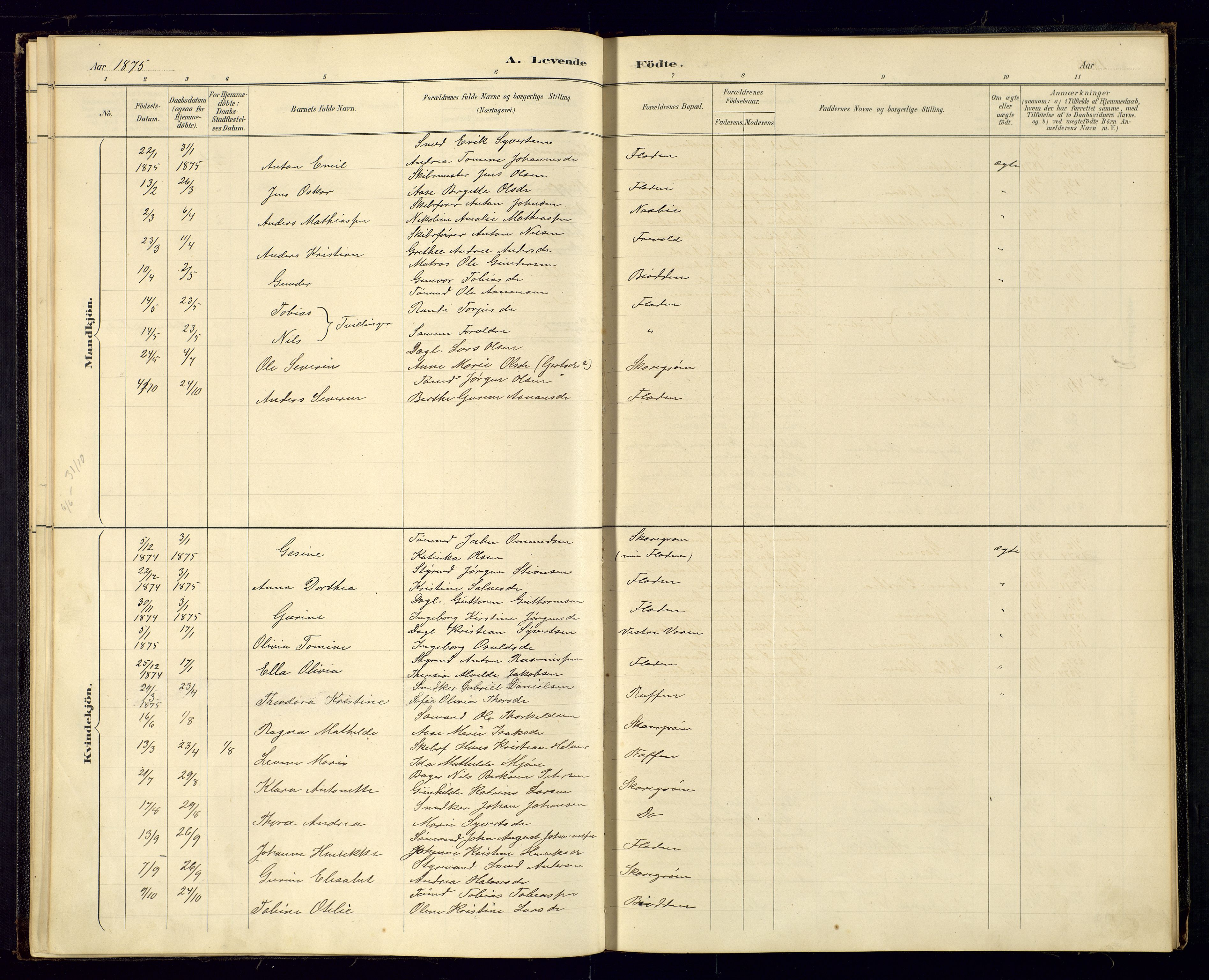 Grimstad sokneprestkontor, AV/SAK-1111-0017/F/Fa/L0001: Ministerialbok nr. A 1a, 1850-1877