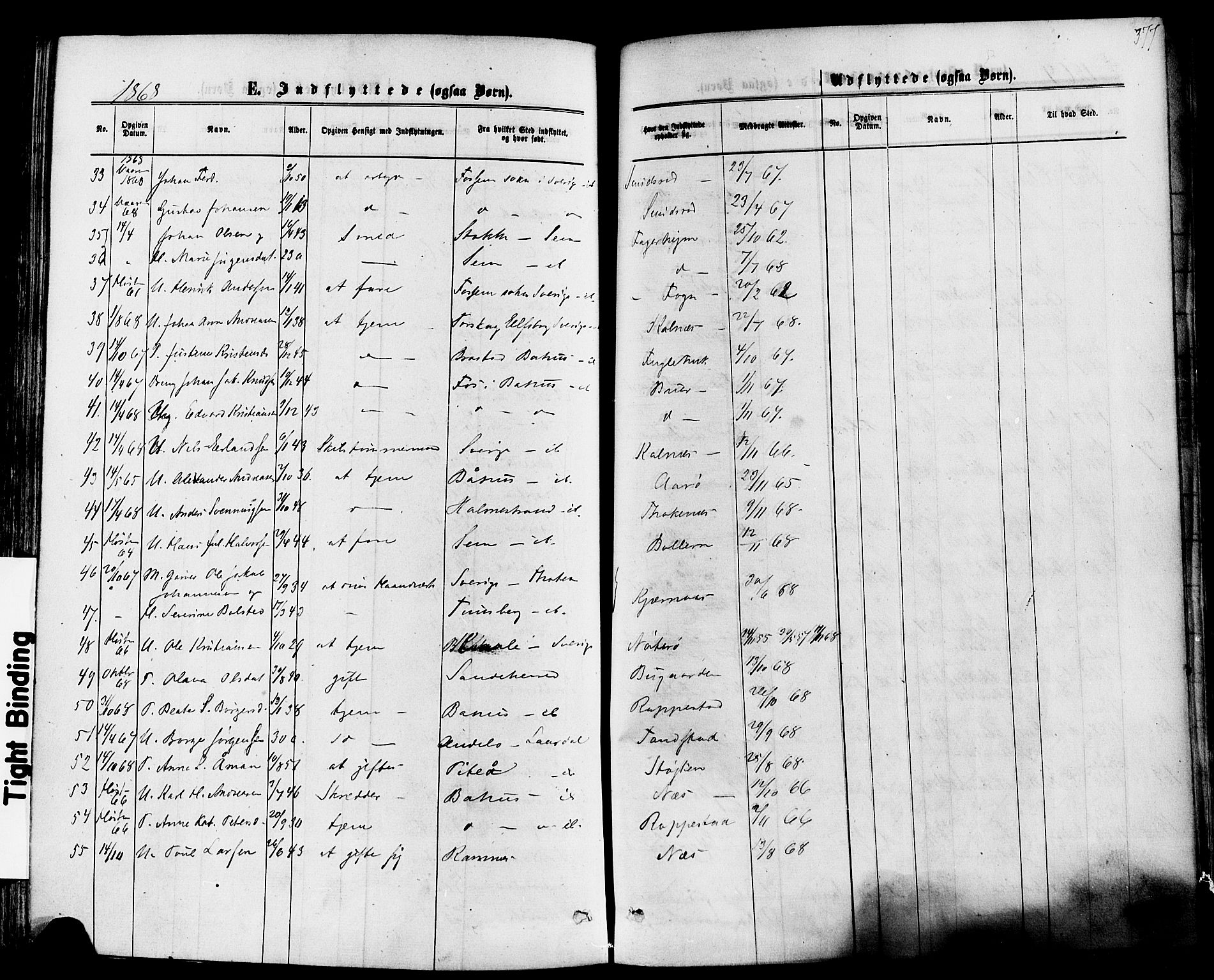 Nøtterøy kirkebøker, AV/SAKO-A-354/F/Fa/L0007: Ministerialbok nr. I 7, 1865-1877, s. 377