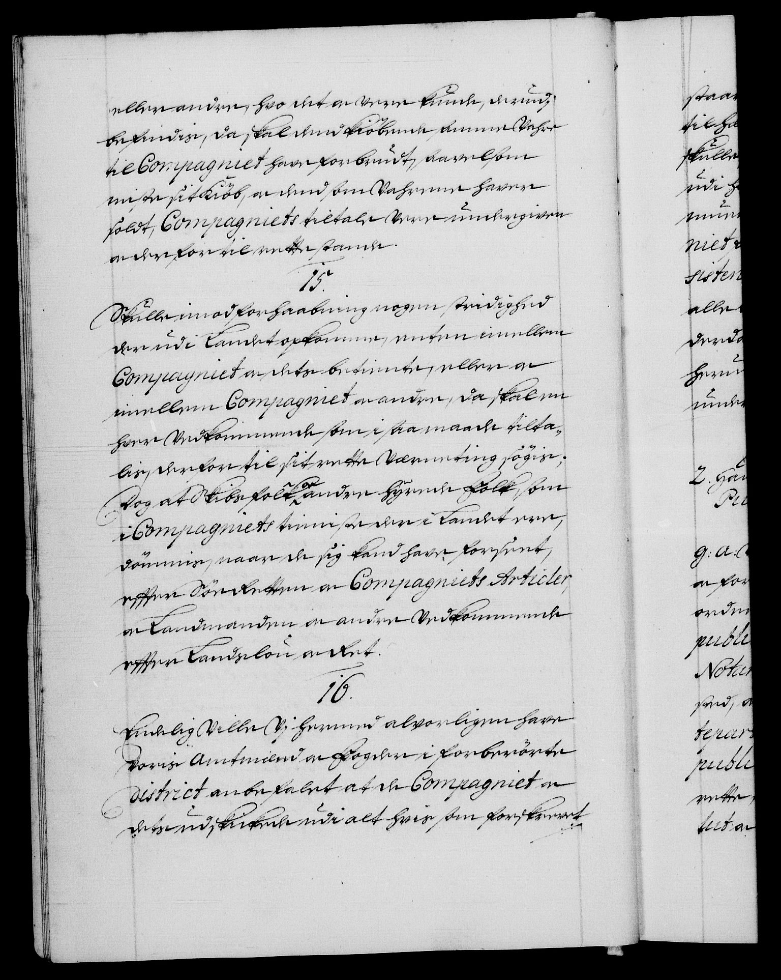 Danske Kanselli 1572-1799, AV/RA-EA-3023/F/Fc/Fca/Fcaa/L0017: Norske registre (mikrofilm), 1698-1699, s. 5b
