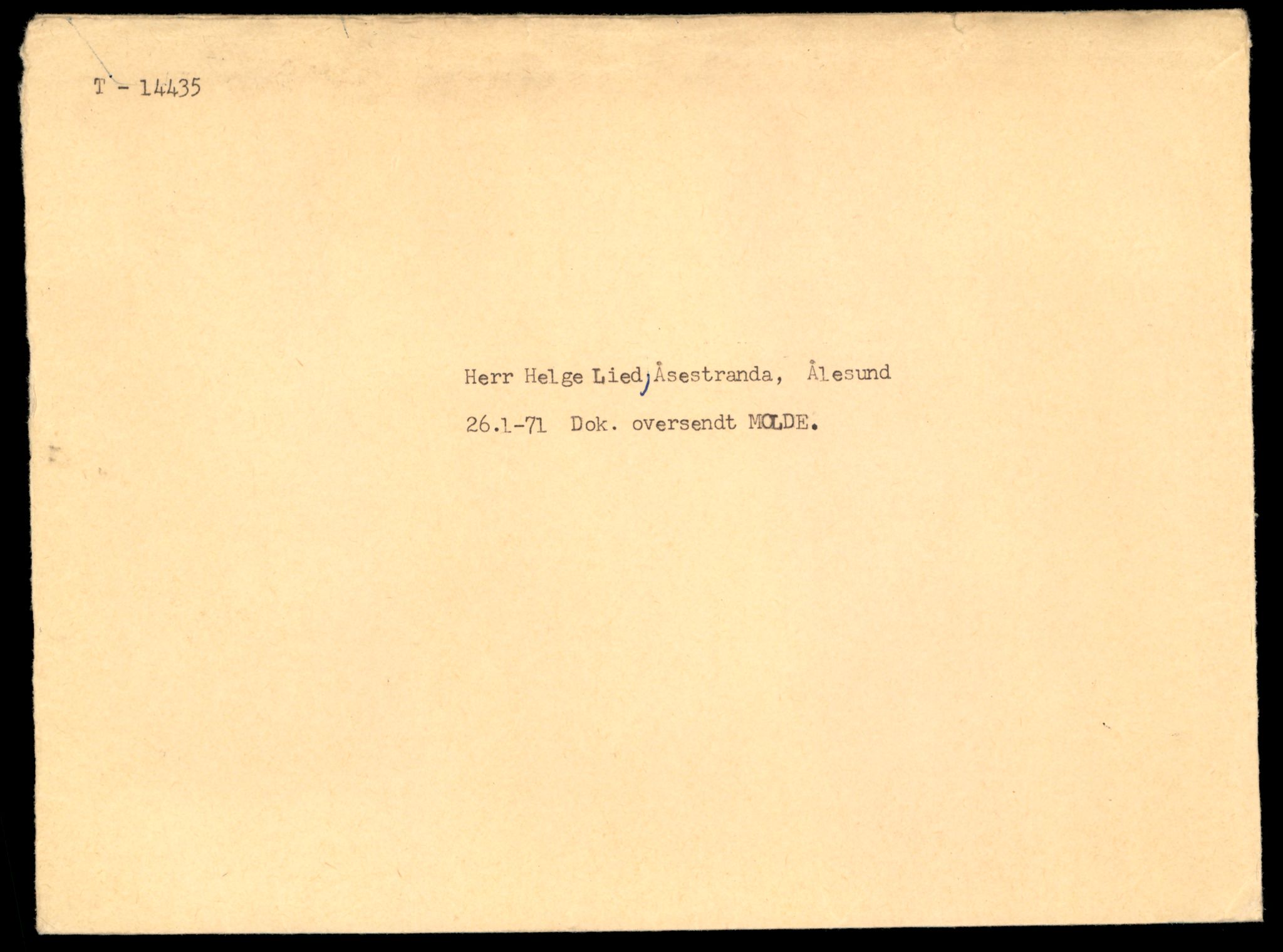 Møre og Romsdal vegkontor - Ålesund trafikkstasjon, AV/SAT-A-4099/F/Fe/L0045: Registreringskort for kjøretøy T 14320 - T 14444, 1927-1998, s. 2948