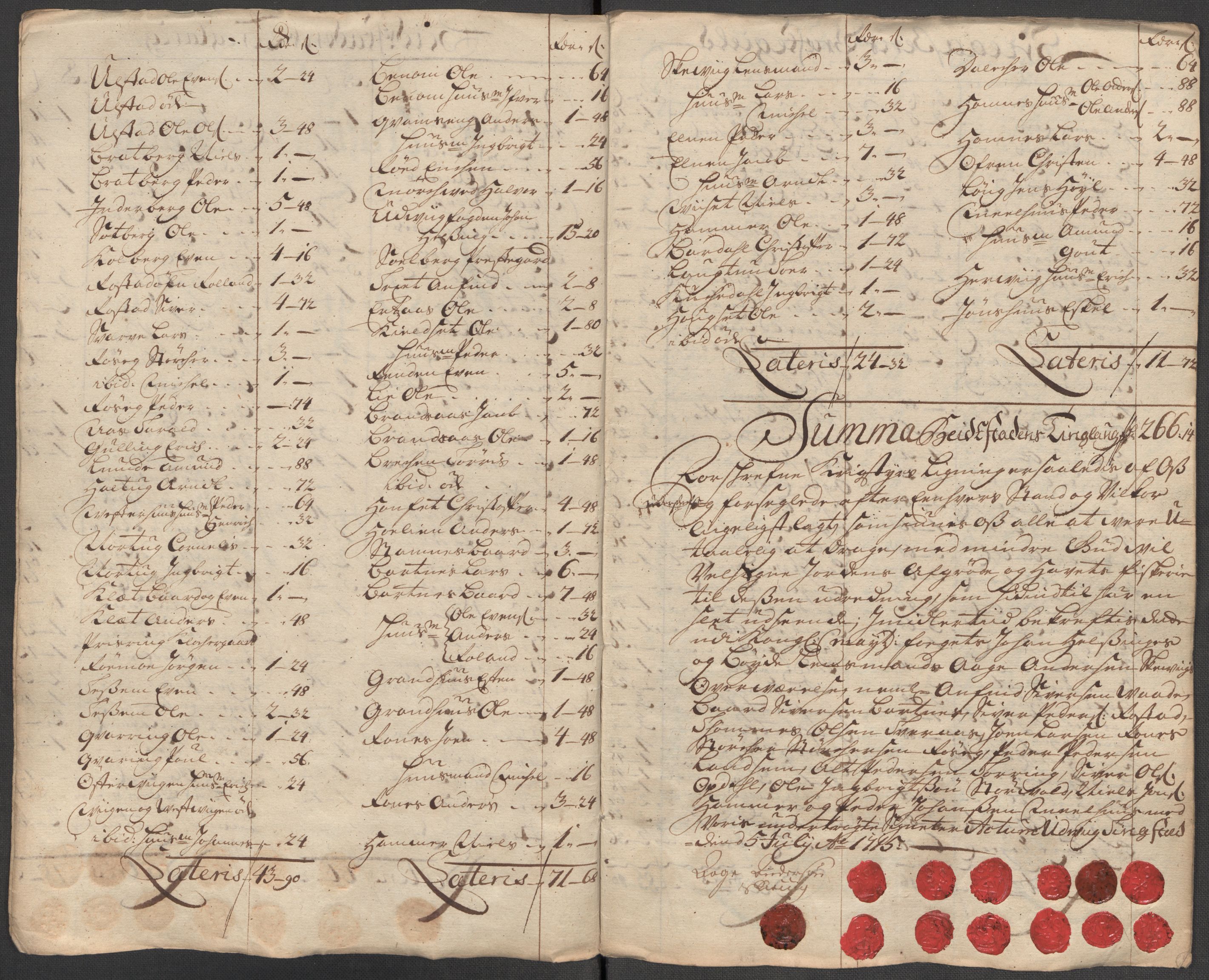Rentekammeret inntil 1814, Reviderte regnskaper, Fogderegnskap, AV/RA-EA-4092/R63/L4323: Fogderegnskap Inderøy, 1715, s. 194