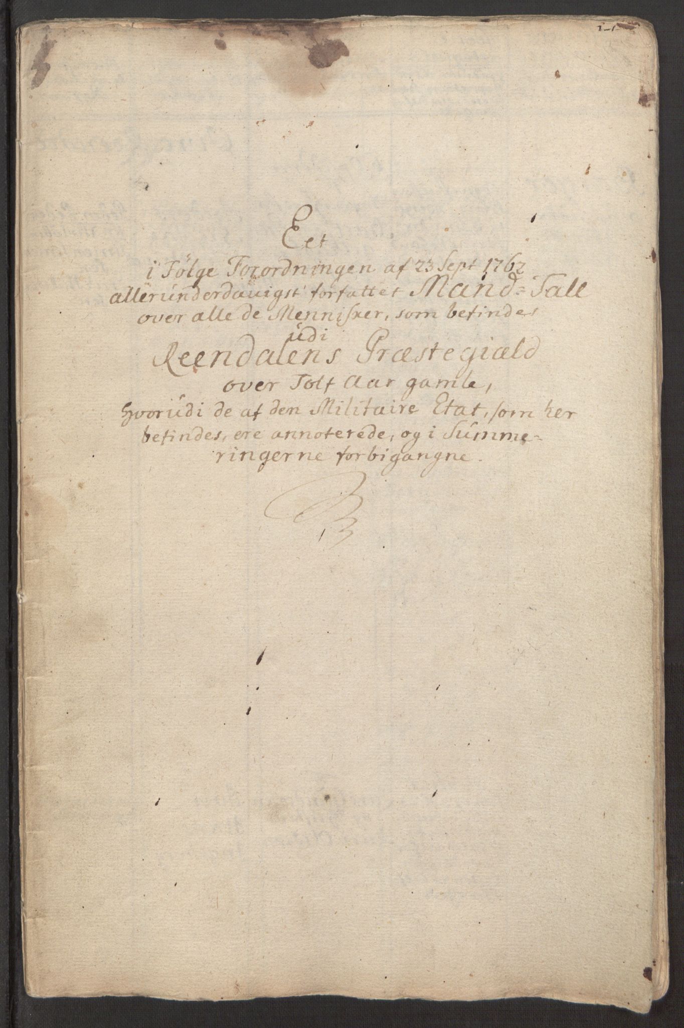 Rentekammeret inntil 1814, Reviderte regnskaper, Fogderegnskap, AV/RA-EA-4092/R15/L1014: Ekstraskatten Østerdal, 1762-1764, s. 346