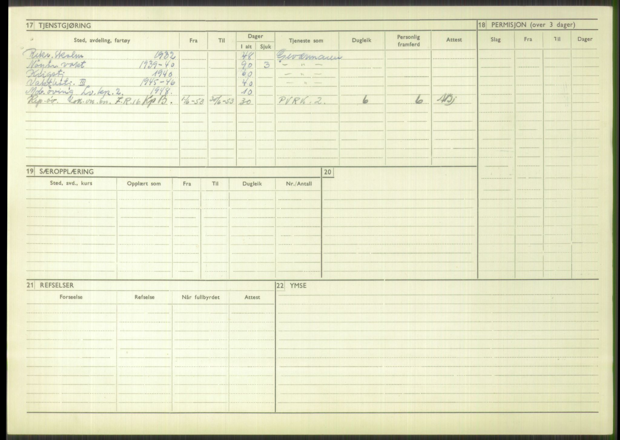 Forsvaret, Troms infanteriregiment nr. 16, AV/RA-RAFA-3146/P/Pa/L0016: Rulleblad for regimentets menige mannskaper, årsklasse 1932, 1932, s. 1276
