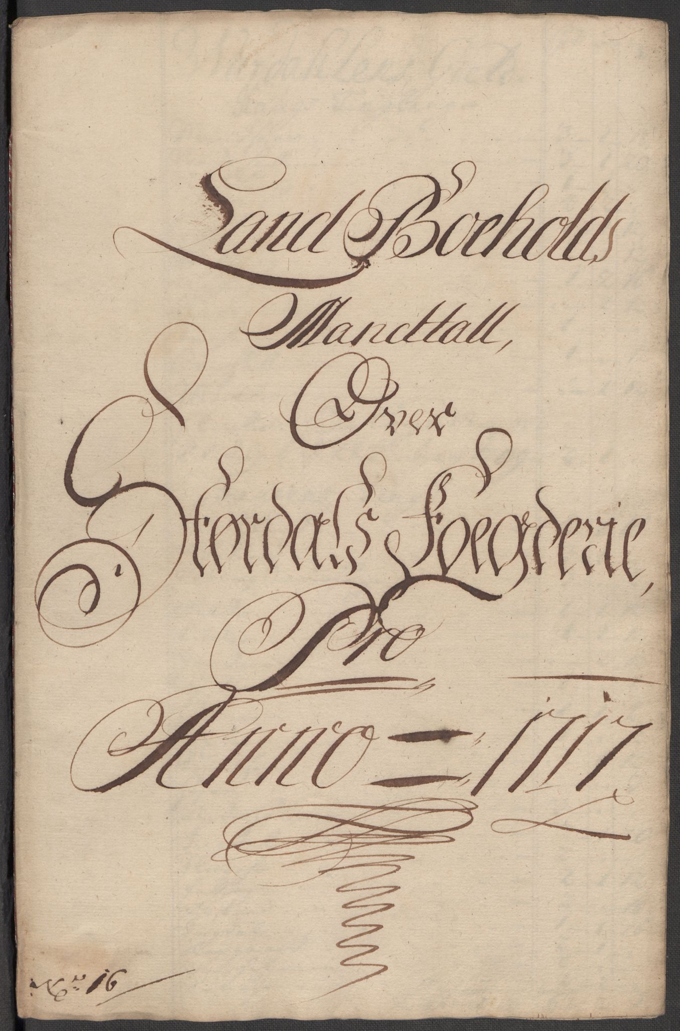 Rentekammeret inntil 1814, Reviderte regnskaper, Fogderegnskap, AV/RA-EA-4092/R62/L4207: Fogderegnskap Stjørdal og Verdal, 1717, s. 187