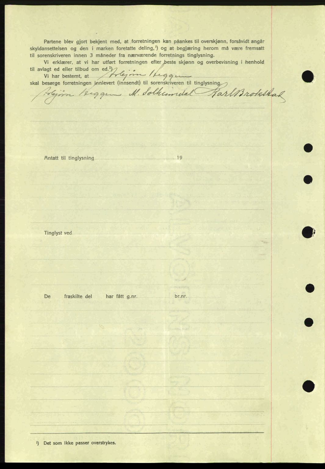 Romsdal sorenskriveri, AV/SAT-A-4149/1/2/2C: Pantebok nr. A1, 1936-1936, Dagboknr: 235/1936