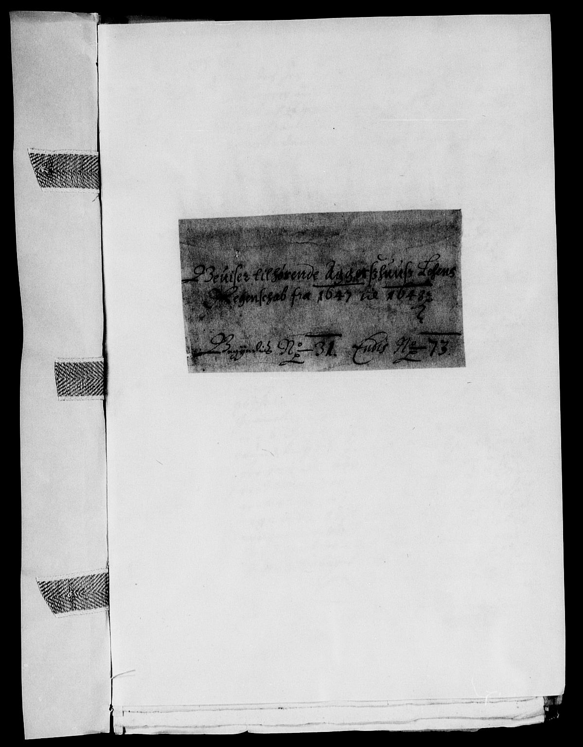 Rentekammeret inntil 1814, Reviderte regnskaper, Lensregnskaper, RA/EA-5023/R/Rb/Rba/L0191: Akershus len, 1642-1648