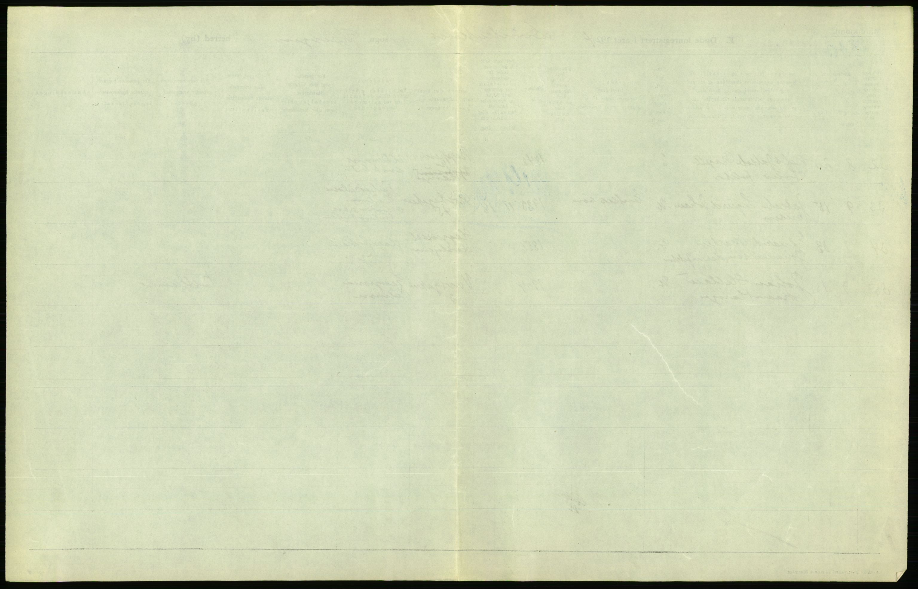 Statistisk sentralbyrå, Sosiodemografiske emner, Befolkning, AV/RA-S-2228/D/Df/Dfc/Dfcd/L0028: Bergen: Gifte, døde., 1924, s. 377