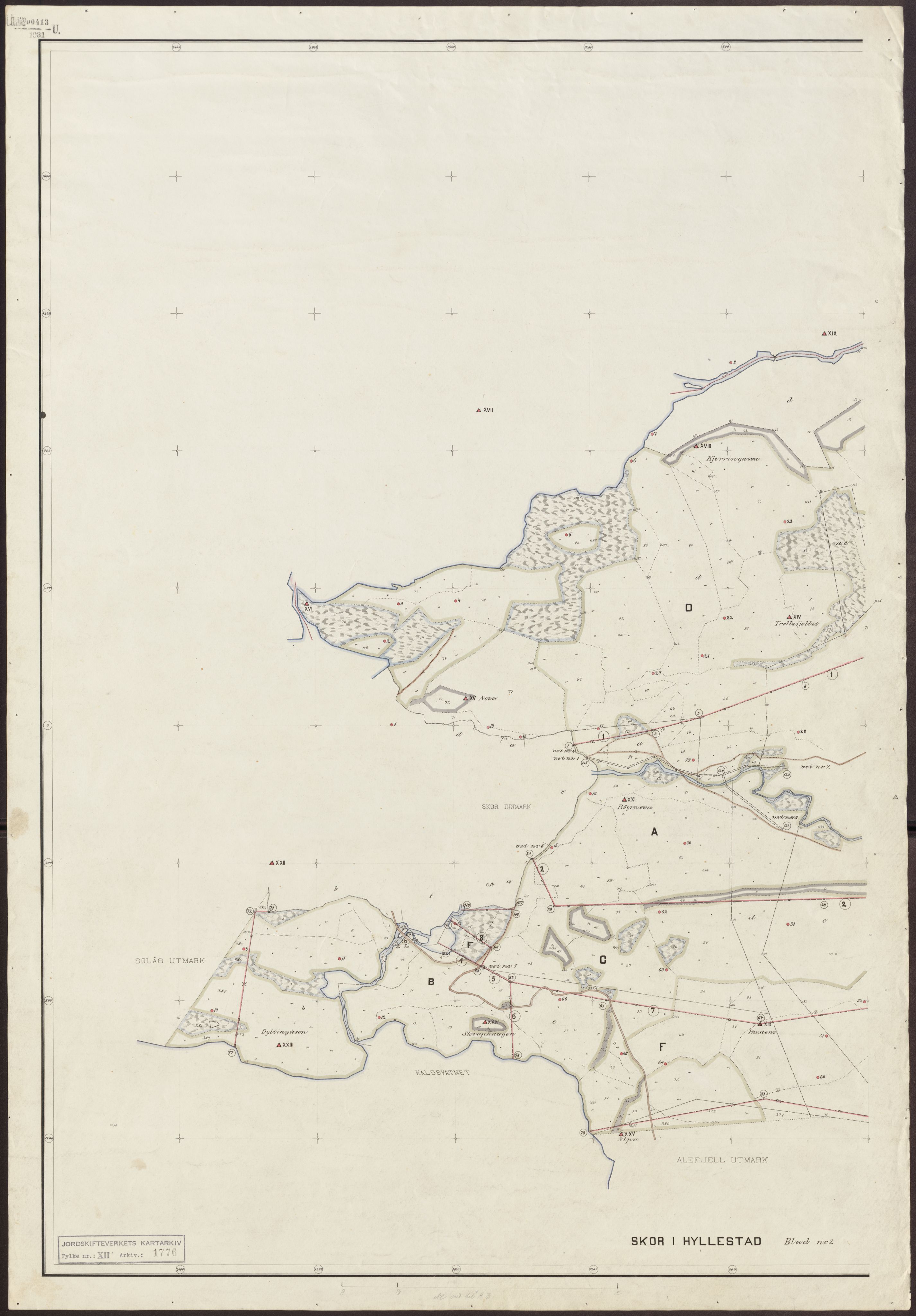 Jordskifteverkets kartarkiv, RA/S-3929/T, 1859-1988, s. 2076
