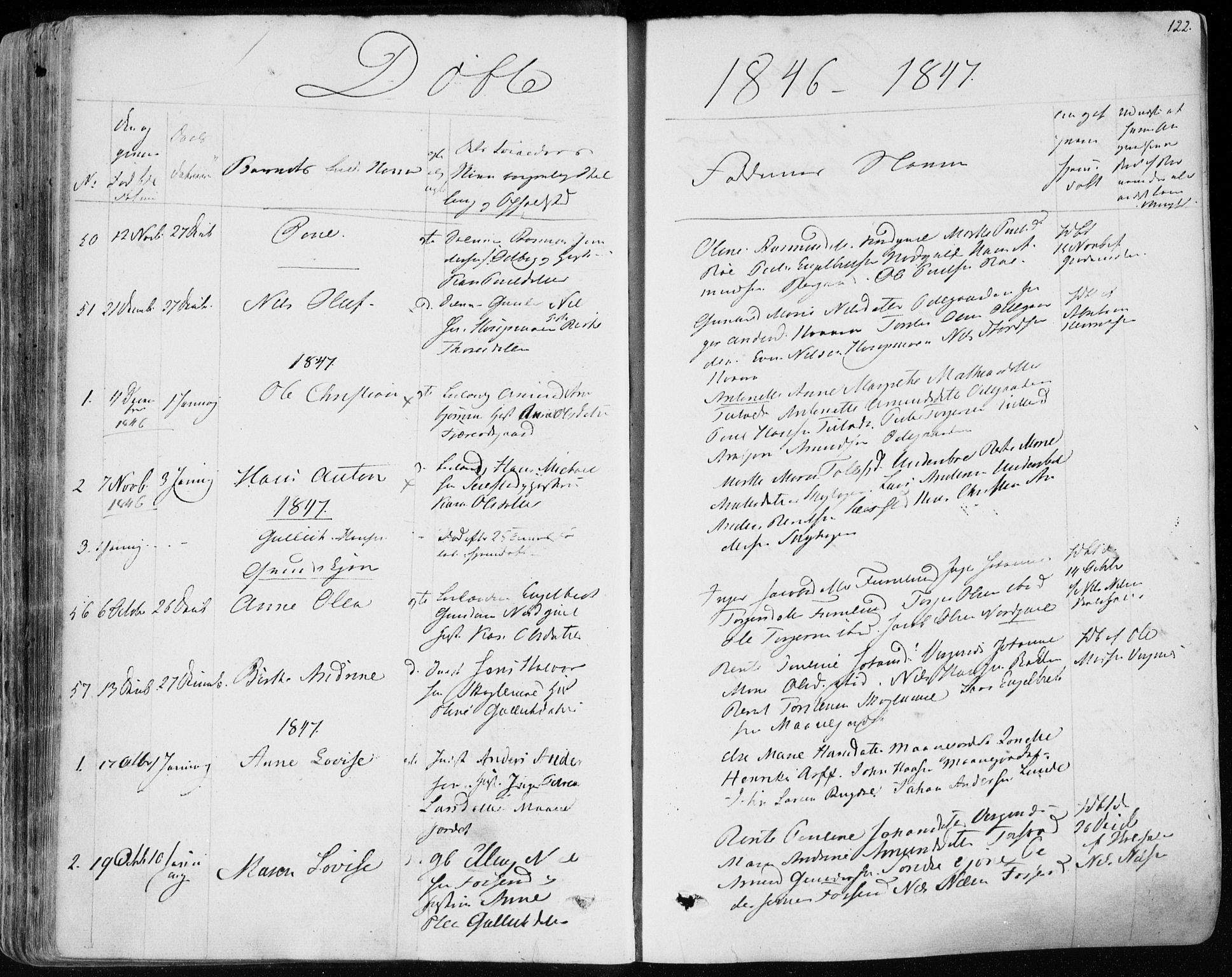 Hedrum kirkebøker, AV/SAKO-A-344/F/Fa/L0005: Ministerialbok nr. I 5, 1835-1848, s. 122