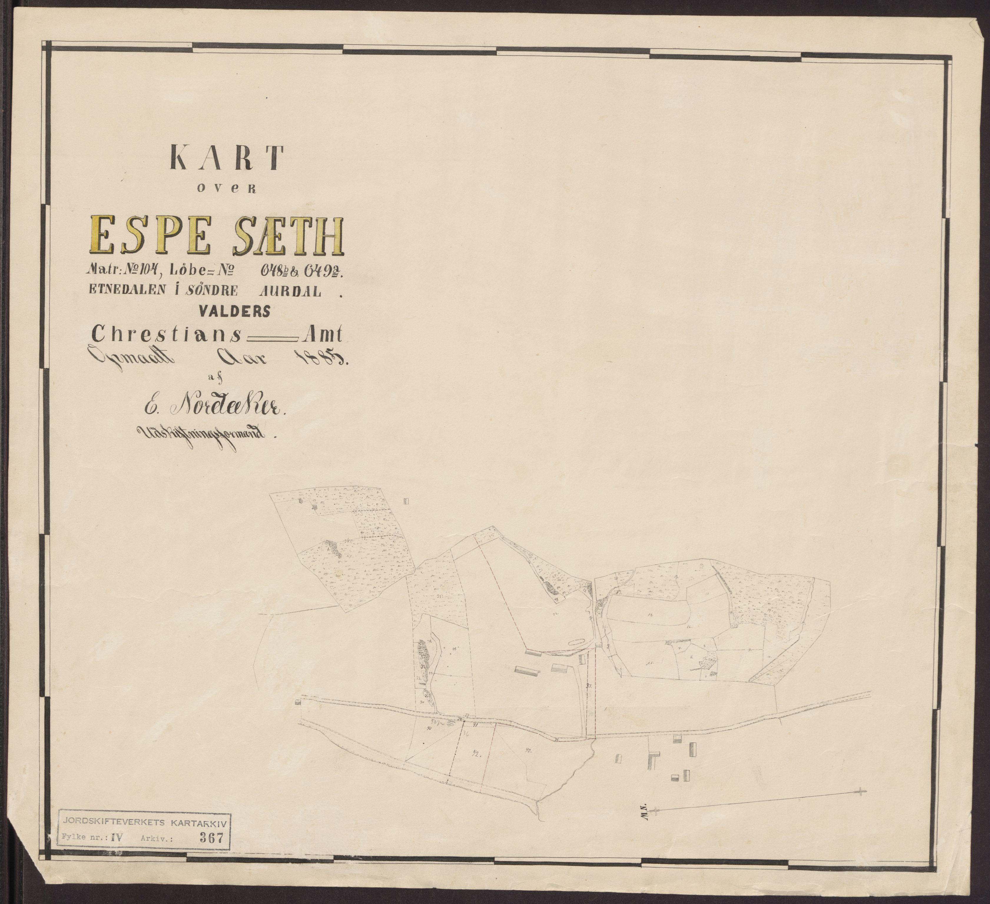 Jordskifteverkets kartarkiv, AV/RA-S-3929/T, 1859-1988, s. 435