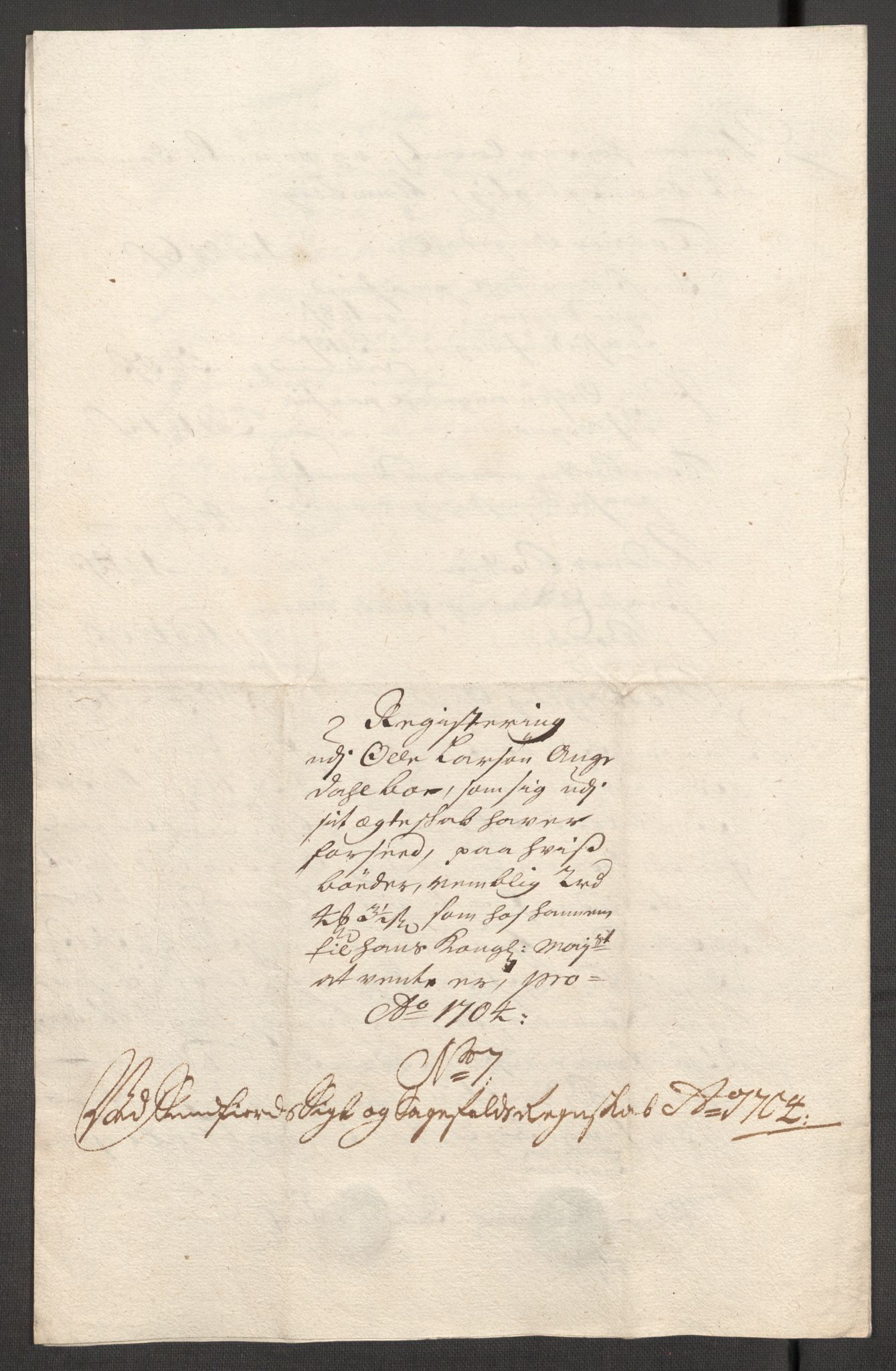 Rentekammeret inntil 1814, Reviderte regnskaper, Fogderegnskap, RA/EA-4092/R53/L3428: Fogderegnskap Sunn- og Nordfjord, 1704, s. 152
