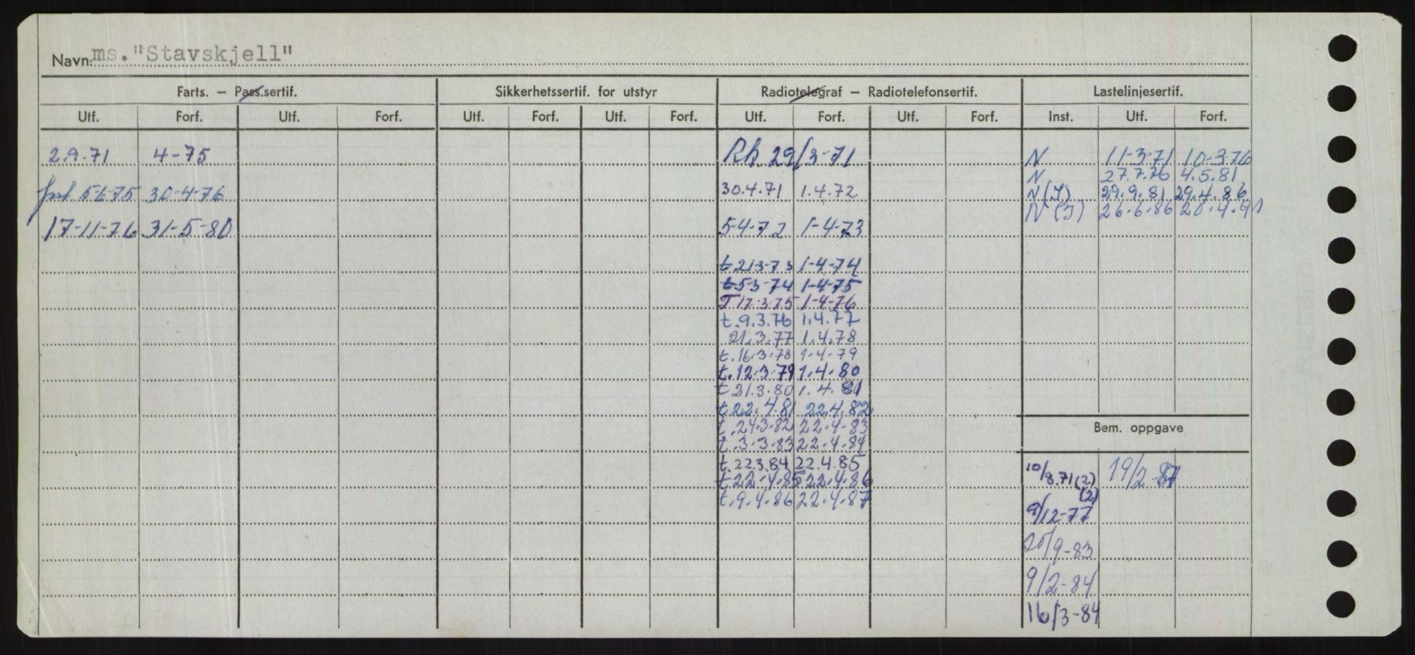 Sjøfartsdirektoratet med forløpere, Skipsmålingen, RA/S-1627/H/Hd/L0036: Fartøy, St, s. 220