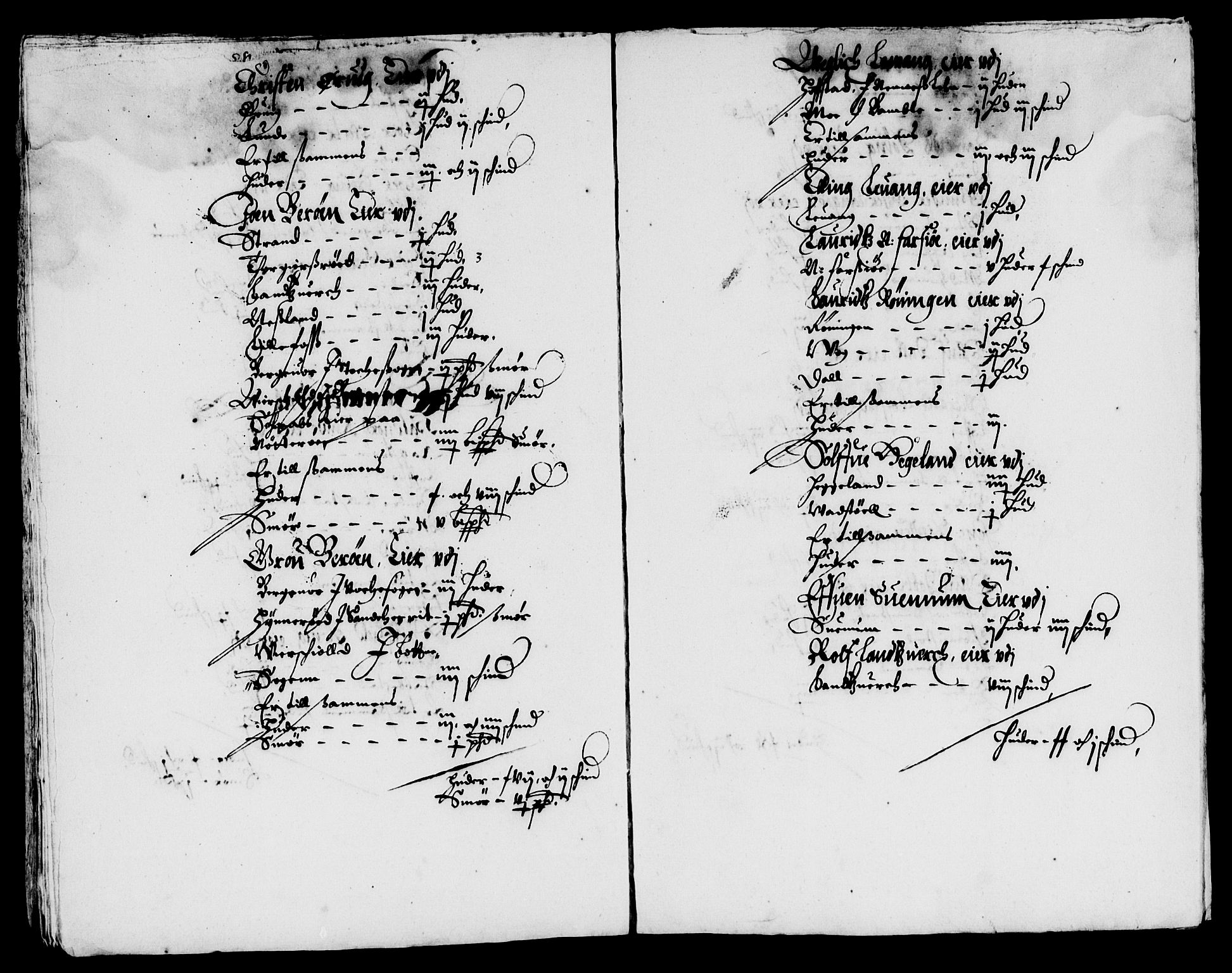 Rentekammeret inntil 1814, Reviderte regnskaper, Lensregnskaper, AV/RA-EA-5023/R/Rb/Rbp/L0031: Bratsberg len, 1644-1645