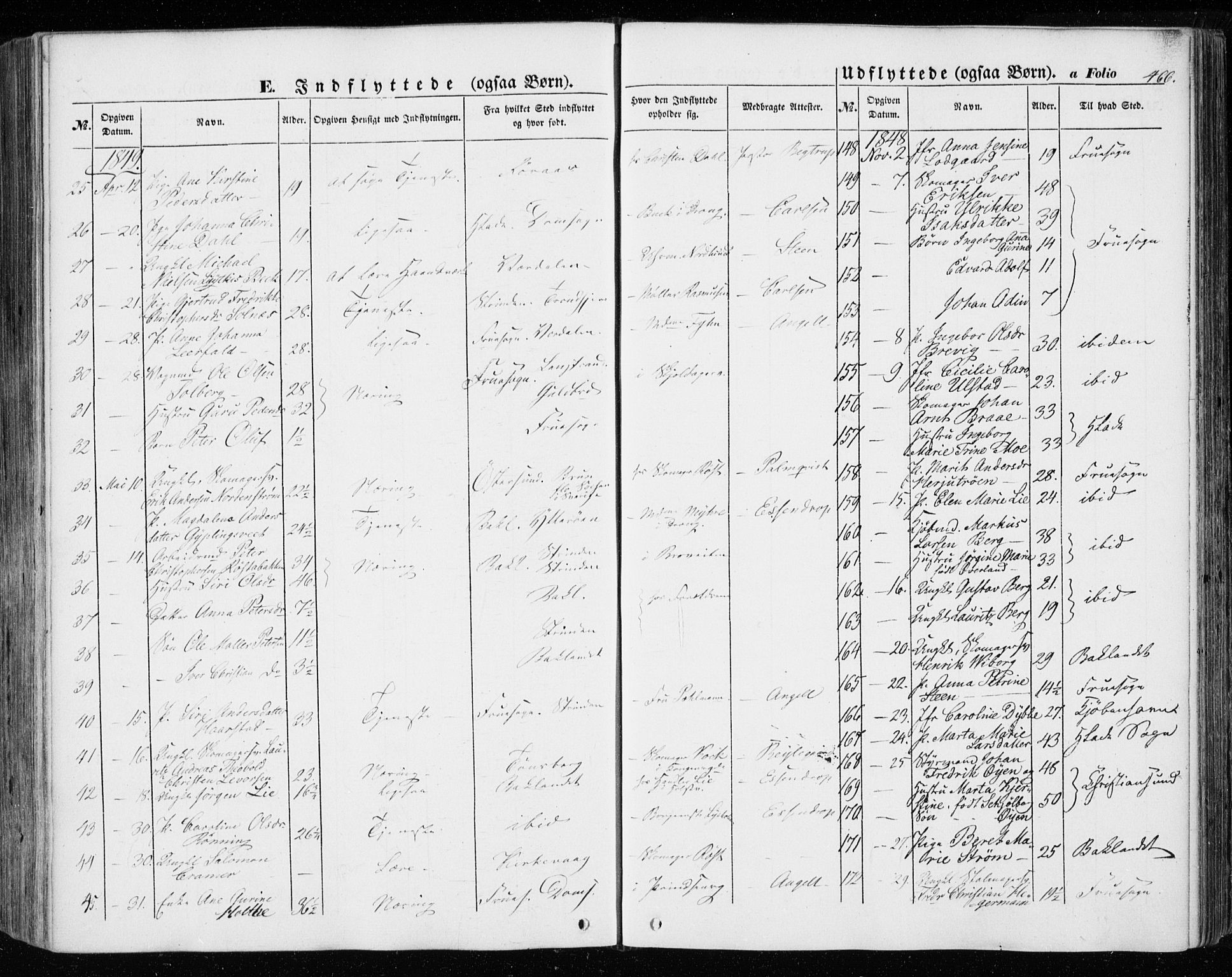 Ministerialprotokoller, klokkerbøker og fødselsregistre - Sør-Trøndelag, AV/SAT-A-1456/601/L0051: Ministerialbok nr. 601A19, 1848-1857, s. 466