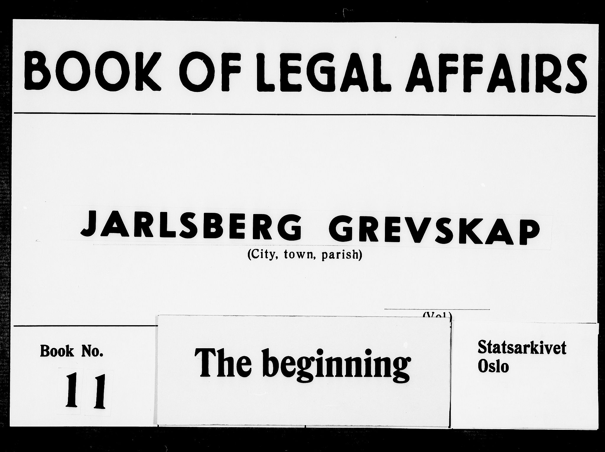 Jarlsberg-sorenskriveriene, AV/SAKO-A-79/F/Fa/L0001: Tingbok, 1665