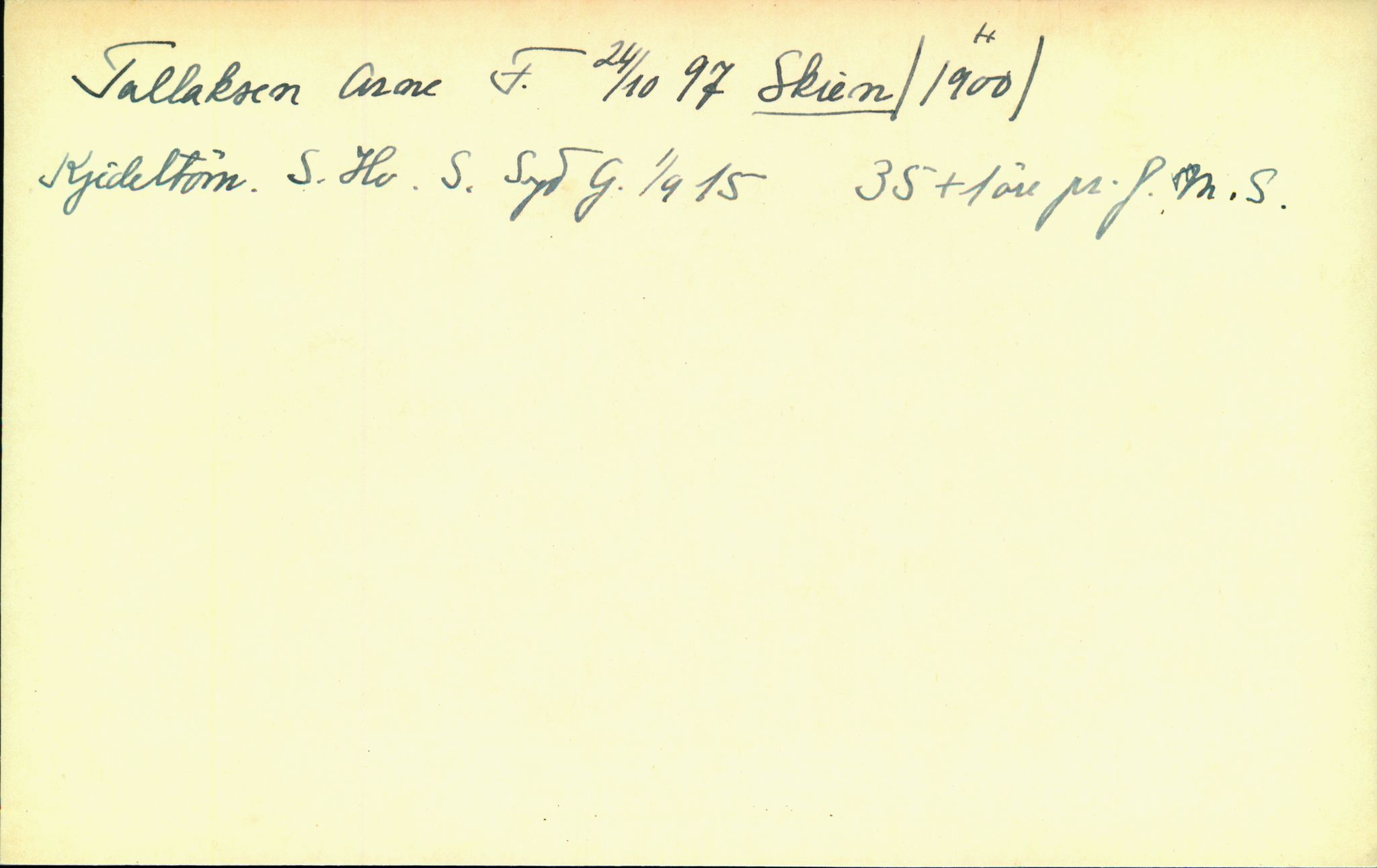 Hans Bogens samling, VEMU/ARS-A-1283/P/L0007: Mannskapskort, R - Ø, 1900-1930, s. 411