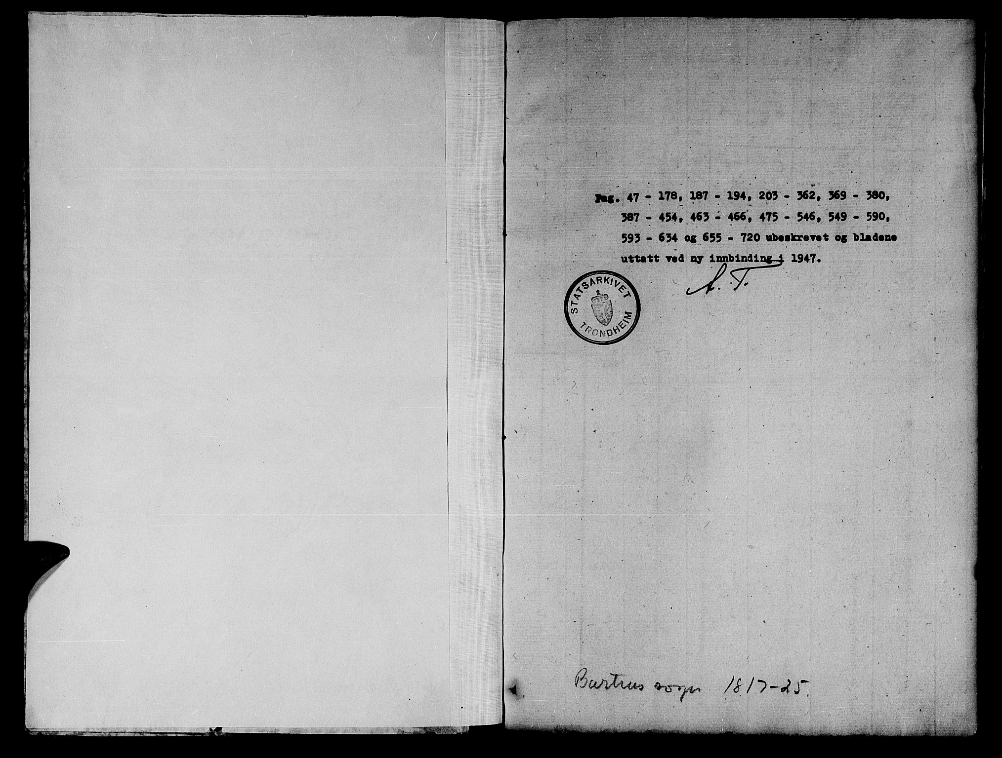 Ministerialprotokoller, klokkerbøker og fødselsregistre - Nord-Trøndelag, AV/SAT-A-1458/745/L0433: Klokkerbok nr. 745C02, 1817-1825